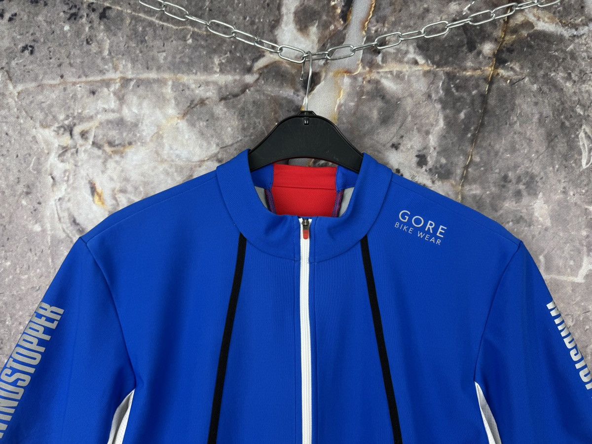 Rapha Gore Bike Wear Windstopper Cycling Jersey ZipUp Short Sleeve Size US M / EU 48-50 / 2 - 2 Thumbnail