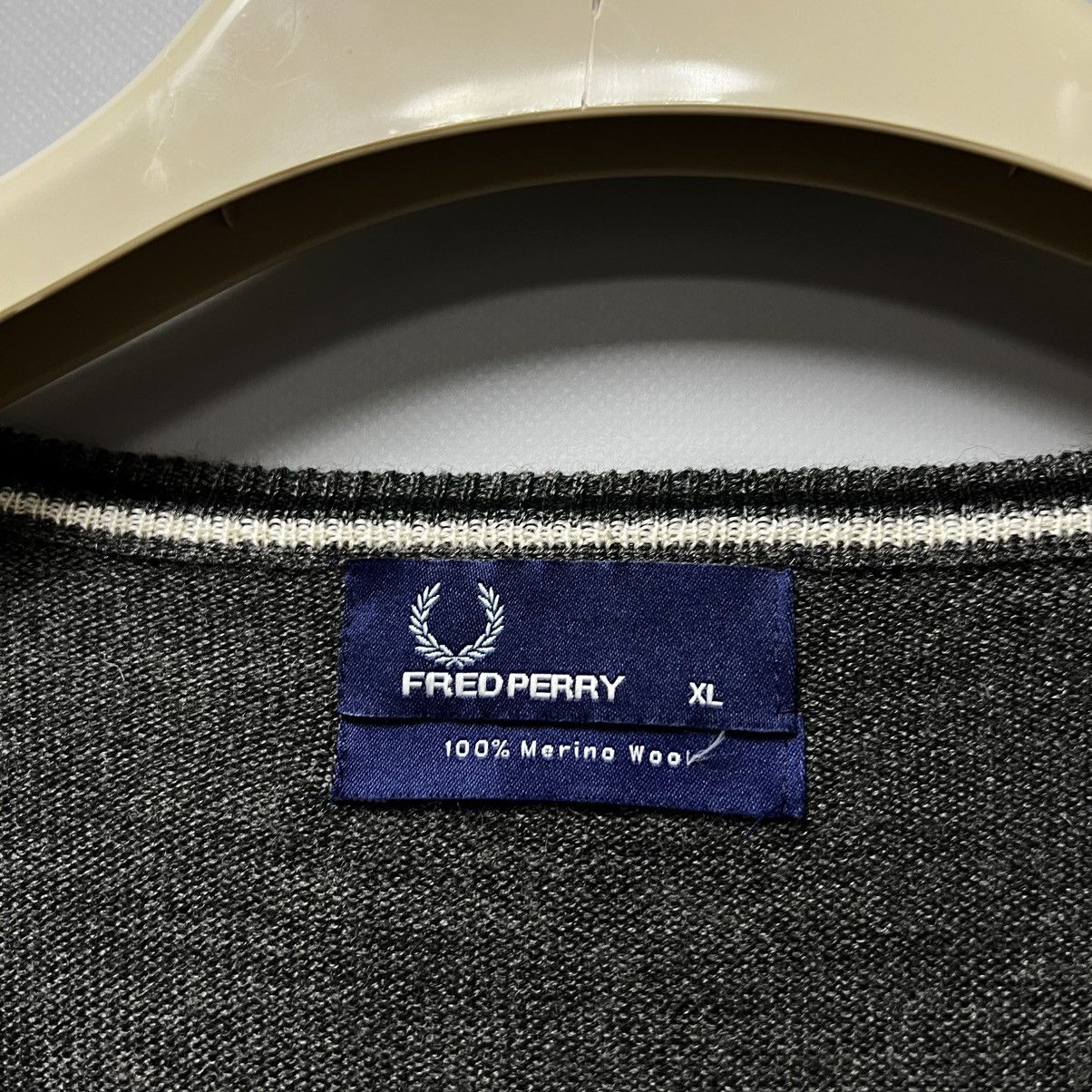 Fred Perry Fred Perry 100% Merino Wool Sweater Men’s Size US XL / EU 56 / 4 - 6 Thumbnail