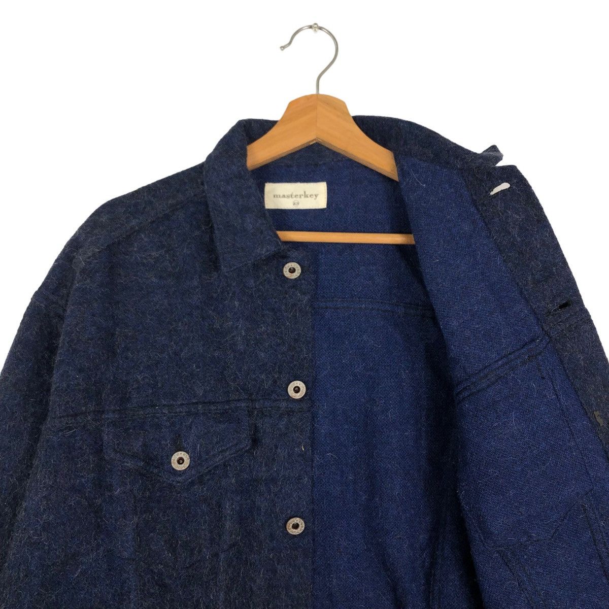 Japanese Brand 🔥MOHAIR JACKET MASTERKEY JAPAN INSPIRE RICK OWENS Size US M / EU 48-50 / 2 - 10 Thumbnail