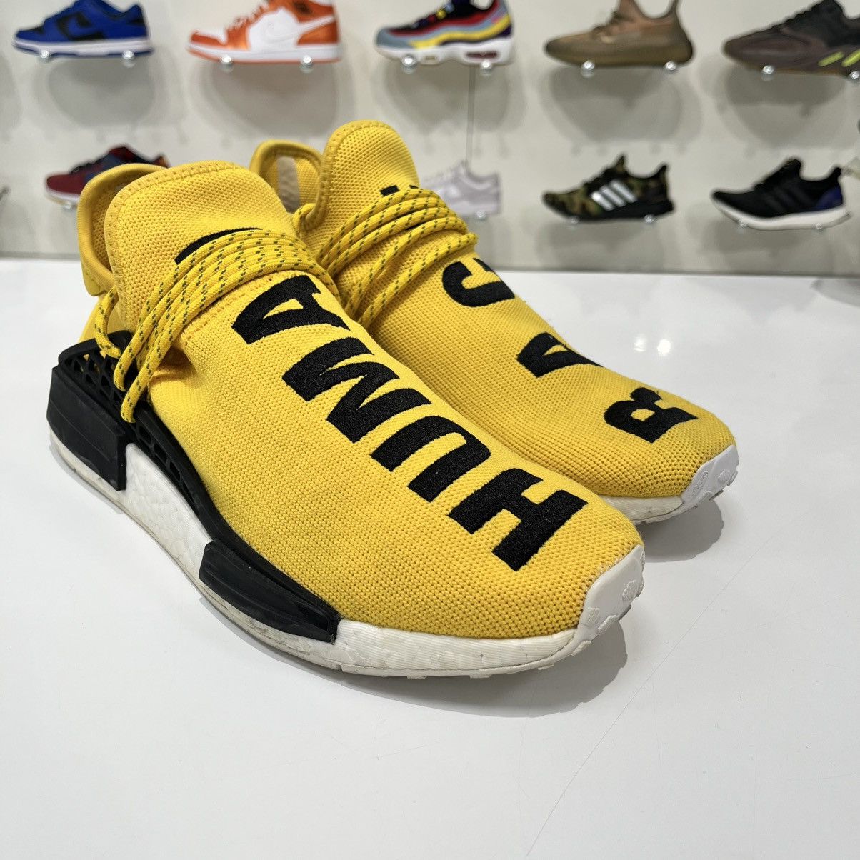 Adidas × Humanrace × Pharrell Adidas NMD HU Pharrell Human Race Yellow Size US 9.5 / EU 42-43 - 7 Thumbnail