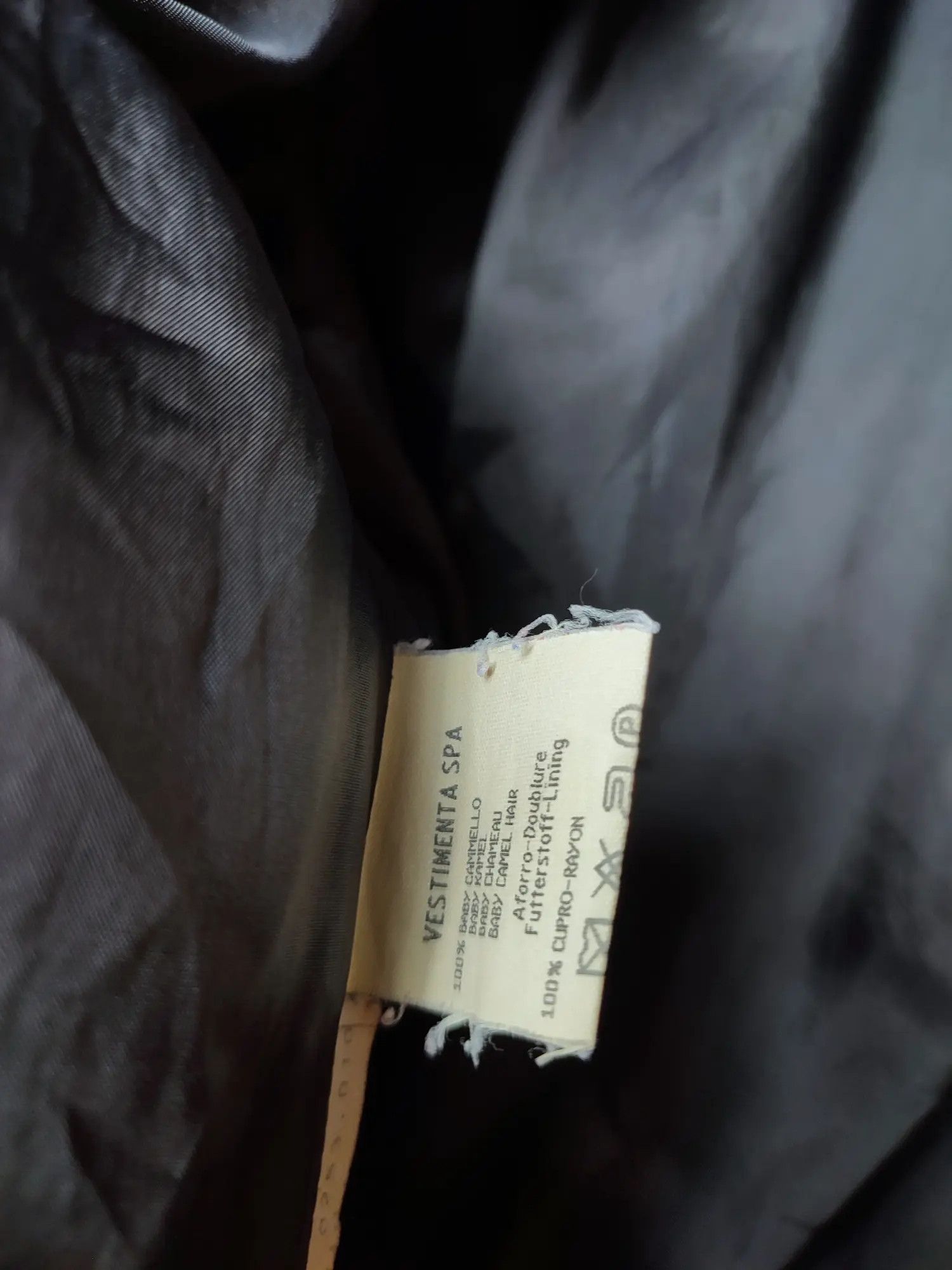 Armani × Giorgio Armani GA Armani Borgonuovo 21 Baby Camel Wool Vintage Blazer Size L / US 10 / IT 46 - 11 Thumbnail