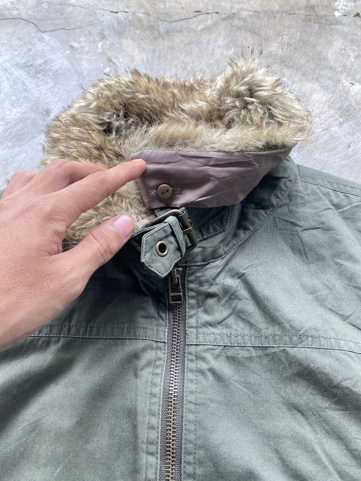 If Six Was Nine × Japanese Brand × Le Grande Bleu (L.G.B.) XXI Bomber with Faux Fur Size US M / EU 48-50 / 2 - 7 Thumbnail