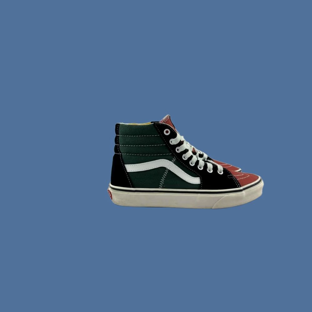 Vans VANS Sk8-Hi Varsity 'Multi-Color' Sneaker Athletic High Top Men Size 7 Women 8.5 Unisex Size US 7 / IT 37 - 1 Thumbnail