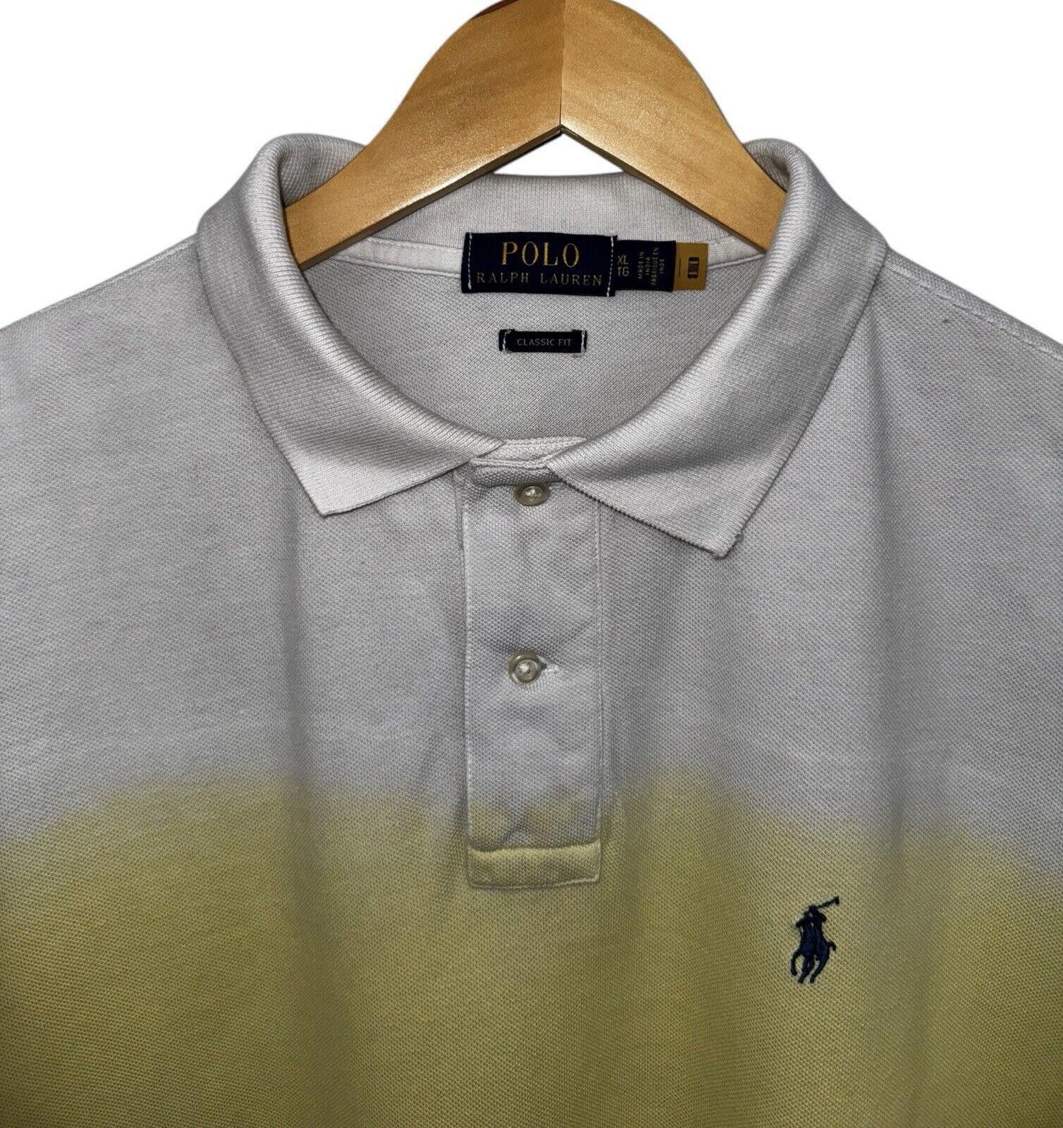 Polo Ralph Lauren Polo Ralph Lauren Classic Fit Hawaiian Dip Polo Shirt XL Size US XL / EU 56 / 4 - 3 Thumbnail