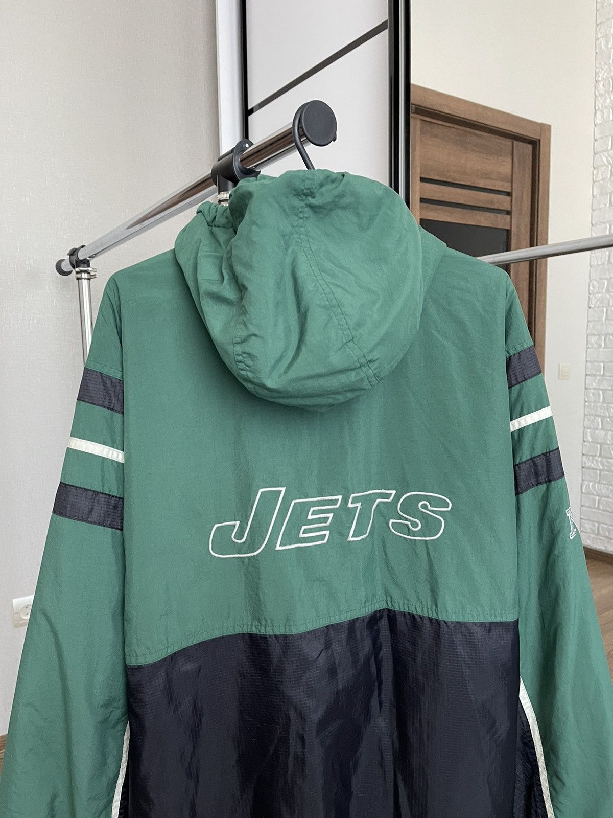 NFL New York NY Jets Starter Vintage Jacket 90s NFL Size US L / EU 52-54 / 3 - 4 Thumbnail