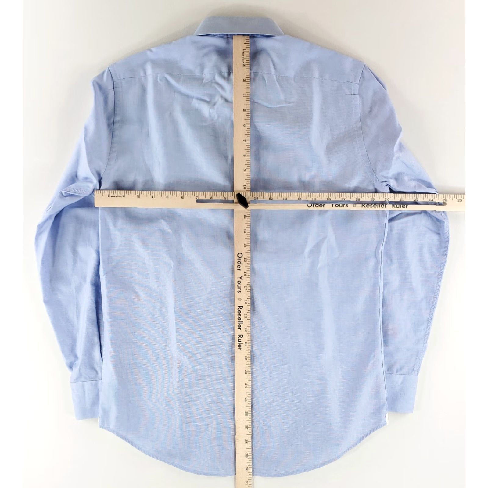 Suitsupply Suitsupply Dress Shirt Blue Mens 39/15.5 Egyptian Cotton Button Up Long Sleeve M Regular Shirt Mens Size 40R - 8 Thumbnail