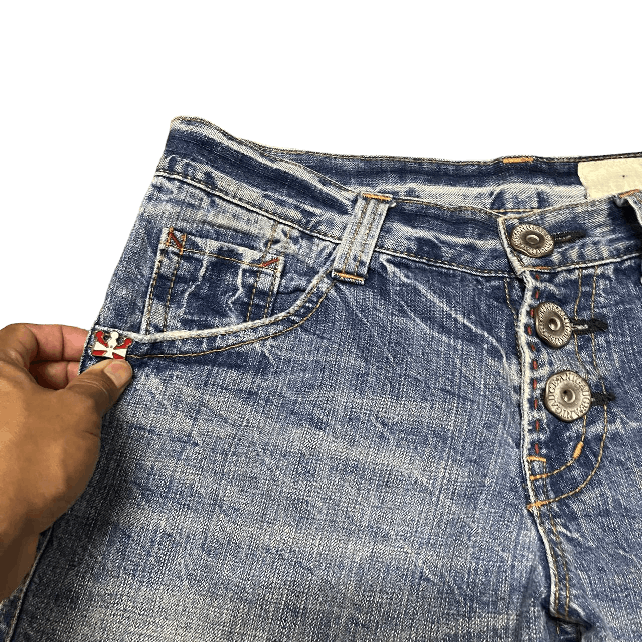 Japanese Brand Vintage Antgauge Denim Pants Size US 31 - 10 Thumbnail