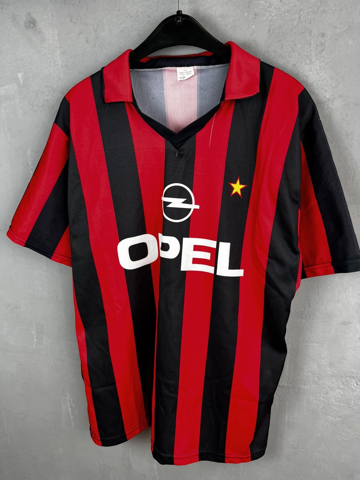 Vintage VINTAGE 90's AC MILAN SOCCER JERSEY Size US XL / EU 56 / 4 - 5 Thumbnail