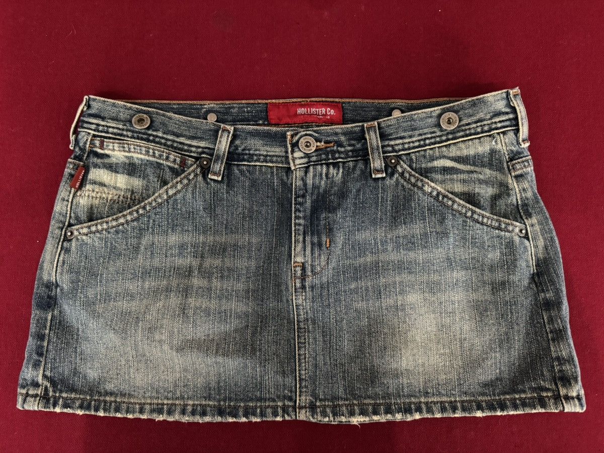 Hollister Hollister Co. denim mini skit Size 30" / US 8 / IT 44 - 1 Thumbnail