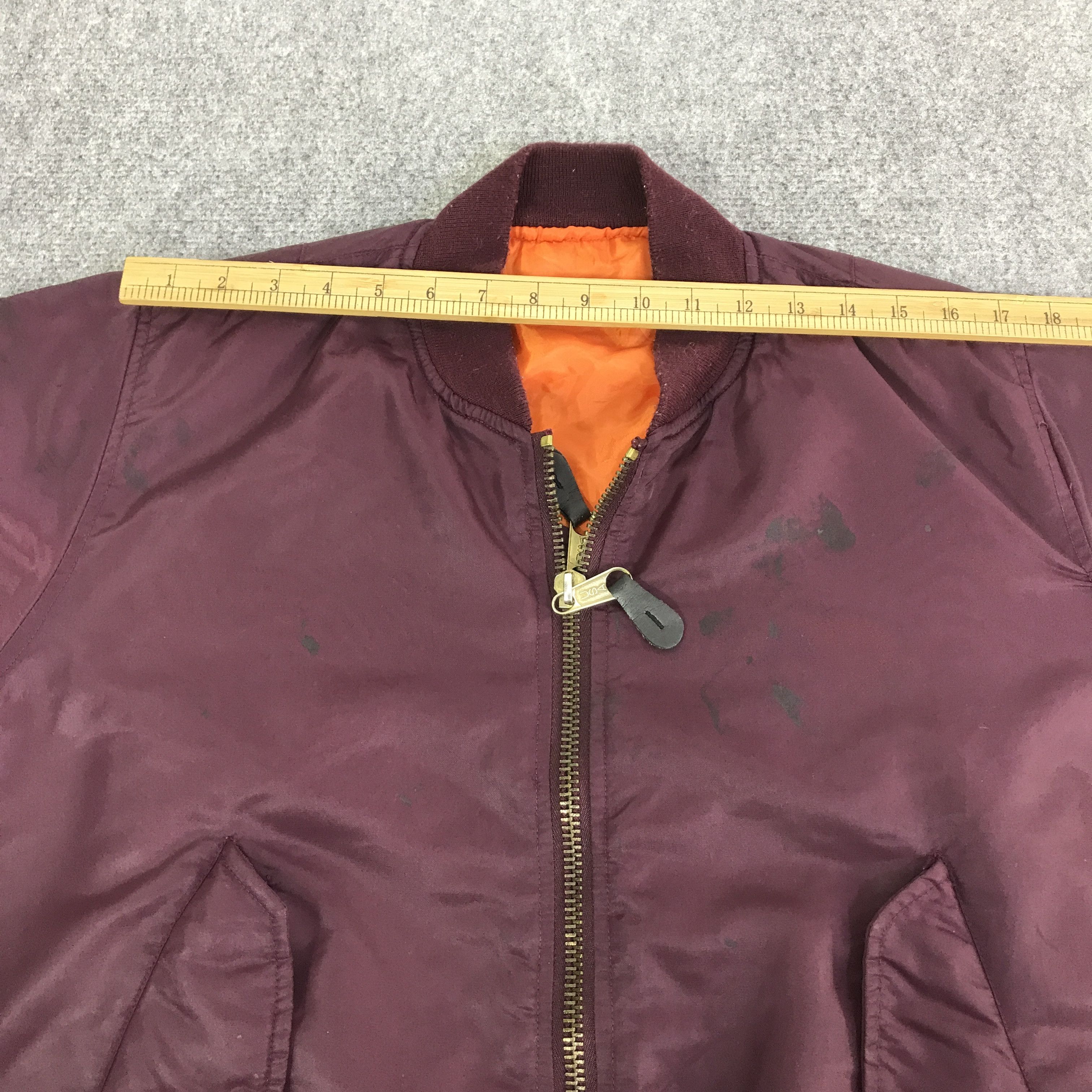 Japanese Brand AIR FORCE TYPE MA-1 DESIGN BOMBER JACKET K104B8 Size US L / EU 52-54 / 3 - 5 Thumbnail