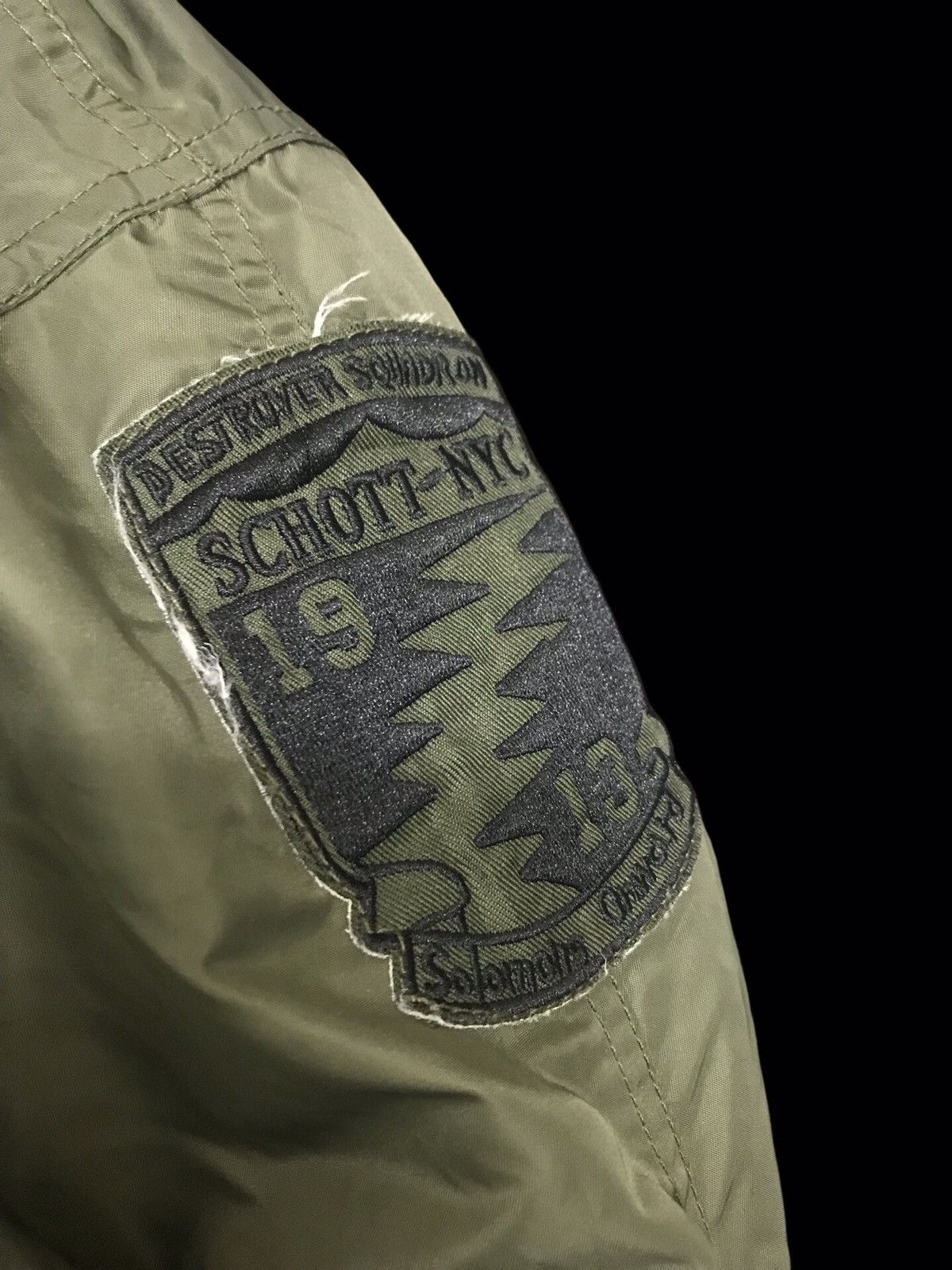 Schott 💥BOMBER💥SCHOTT FLYING JACKET TYPE U BOMBER JACKET F363 Size US L / EU 52-54 / 3 - 10 Thumbnail