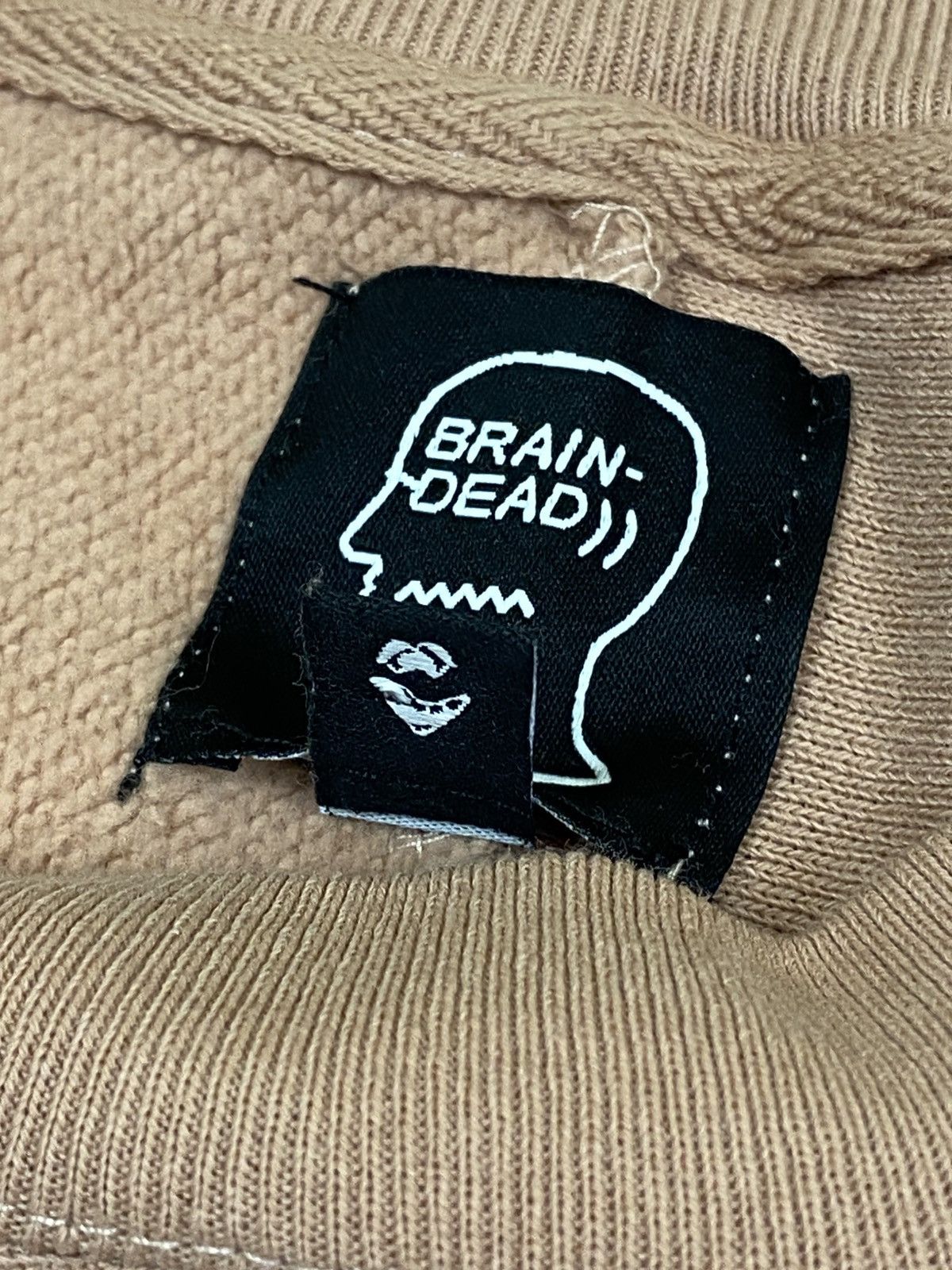 Brain Dead Brain Dead Global Works Split Panel Fleece & Terry Crewneck Size US S / EU 44-46 / 1 - 4 Thumbnail