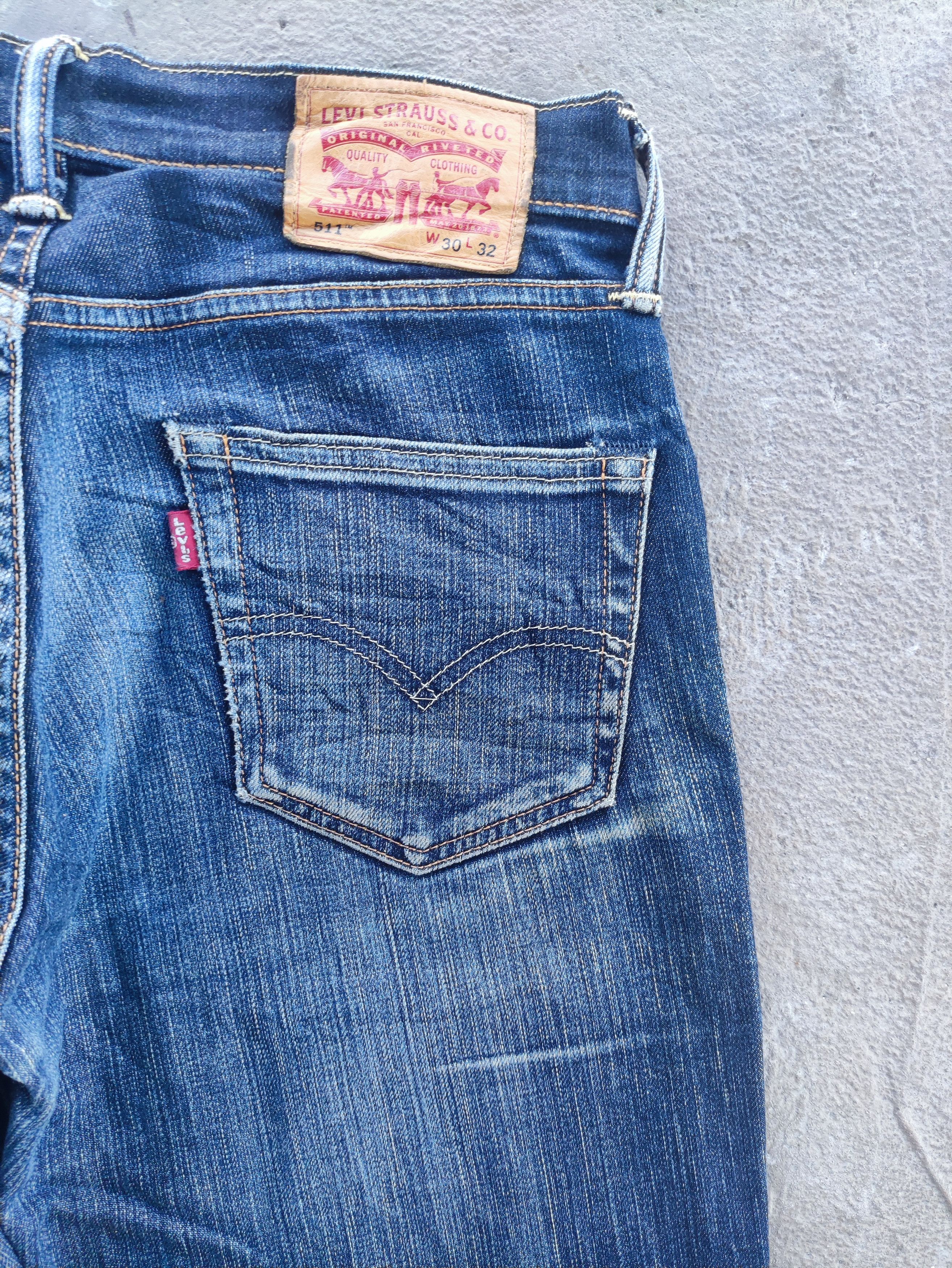 Jean × Levi's Vintage Levi's 551 Distressed Jeans Faded Denim Pants W32 Size US 32 / EU 48 - 12 Thumbnail