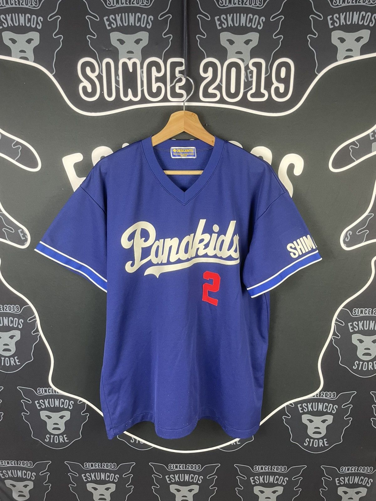 Descente Vintage Decente Baseball Jersey Size US XL / EU 56 / 4 - 1 Thumbnail
