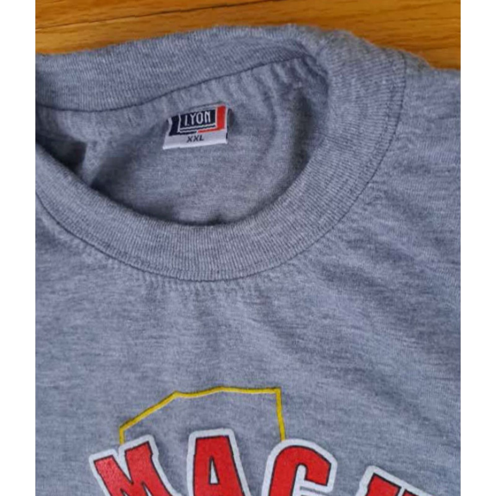 Vintage **Lyon Hockey Gray T-Shirt XXL** User: **Lyon Hockey Gray T-Shirt XXL** Size US XXL / EU 58 / 5 - 4 Thumbnail