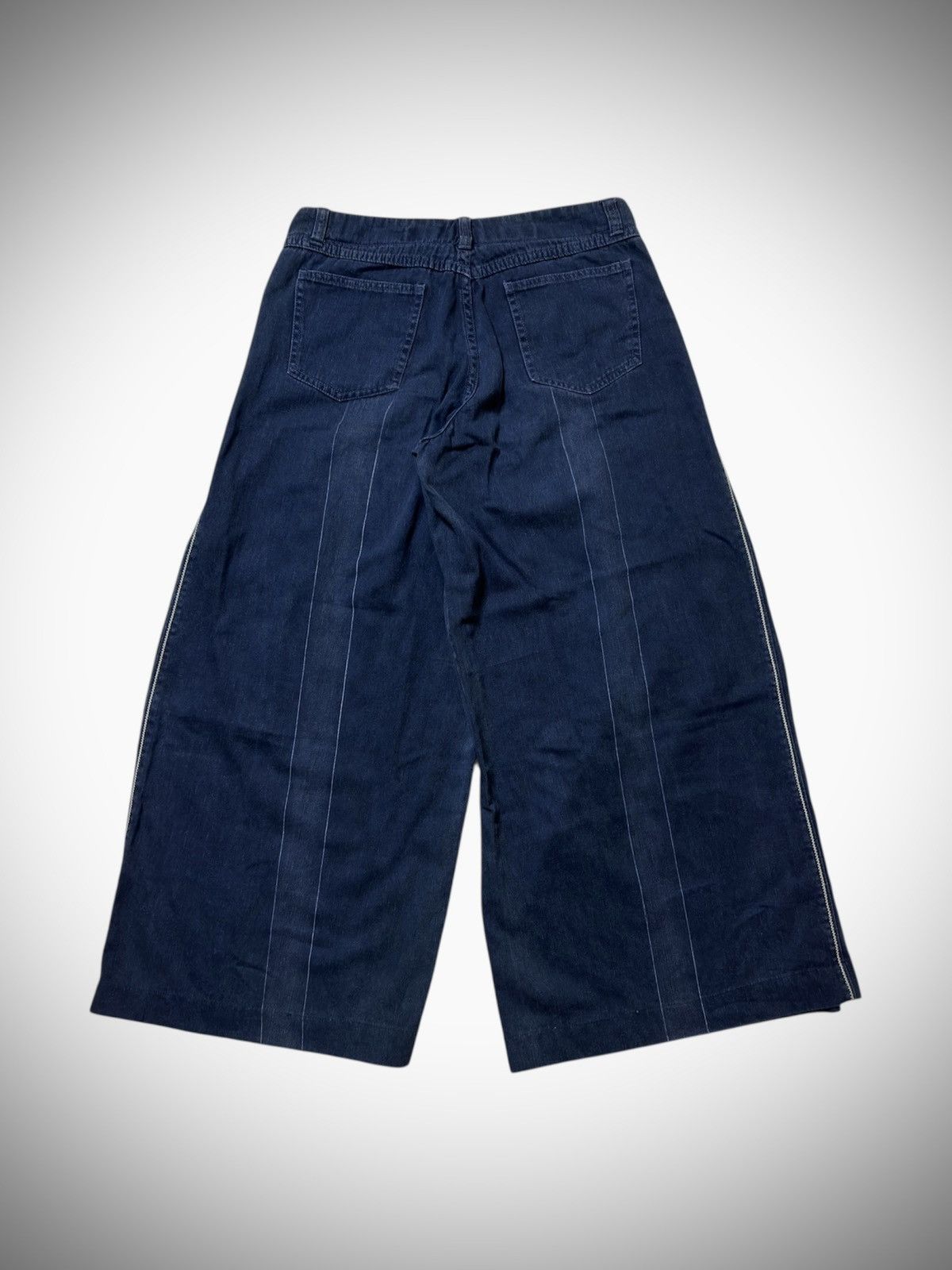 Marithe + Francois Girbaud 2000’s Marithe Francois Girbaud - Wide Flare Pants Size 28" / US 6 / IT 42 - 5 Thumbnail
