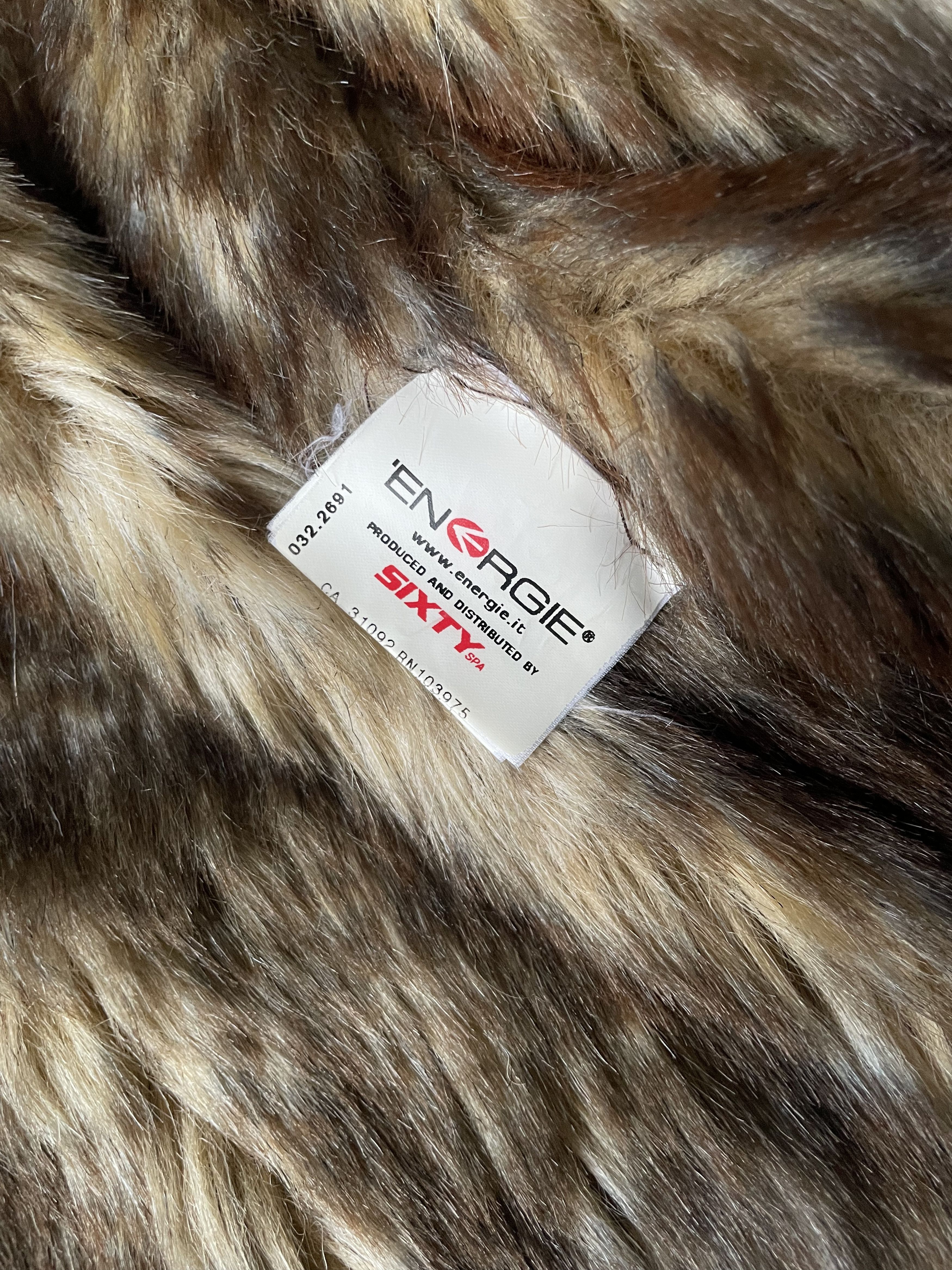 Sixty Energie Sixty SpA Italy Archive Fur Lined Zip Up Cardigan Size US M / EU 48-50 / 2 - 7 Thumbnail