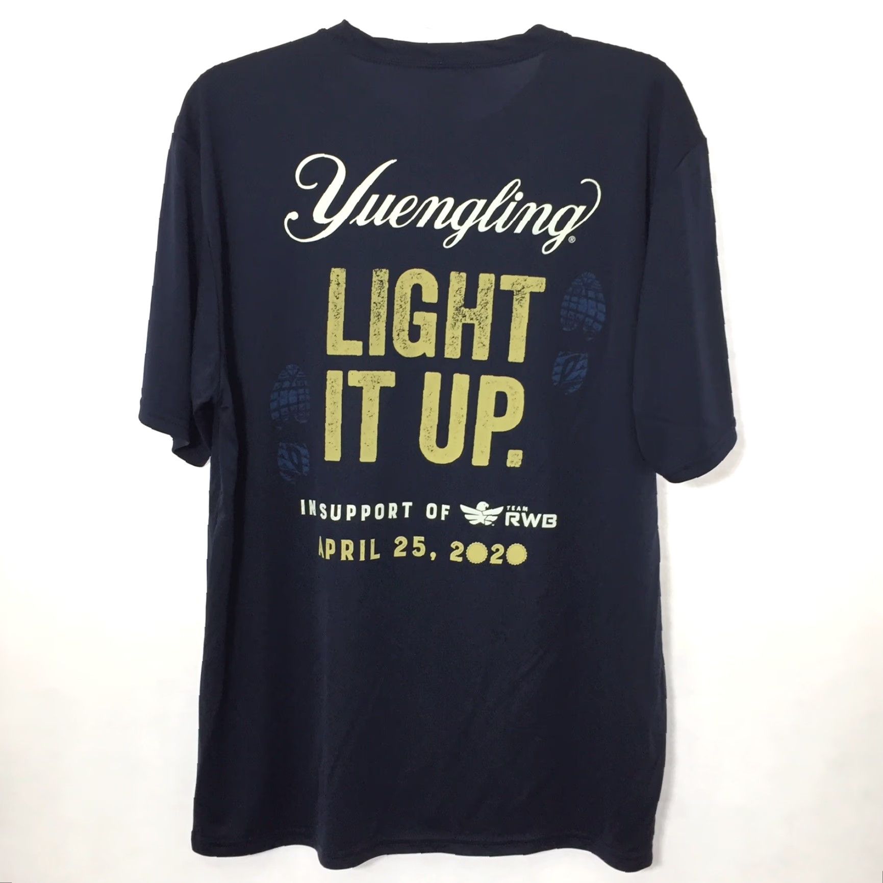 Port & Company Port & Company Shirt Mens Medium Blue Yuengling Light Lager Activewear Size US M / EU 48-50 / 2 - 3 Thumbnail