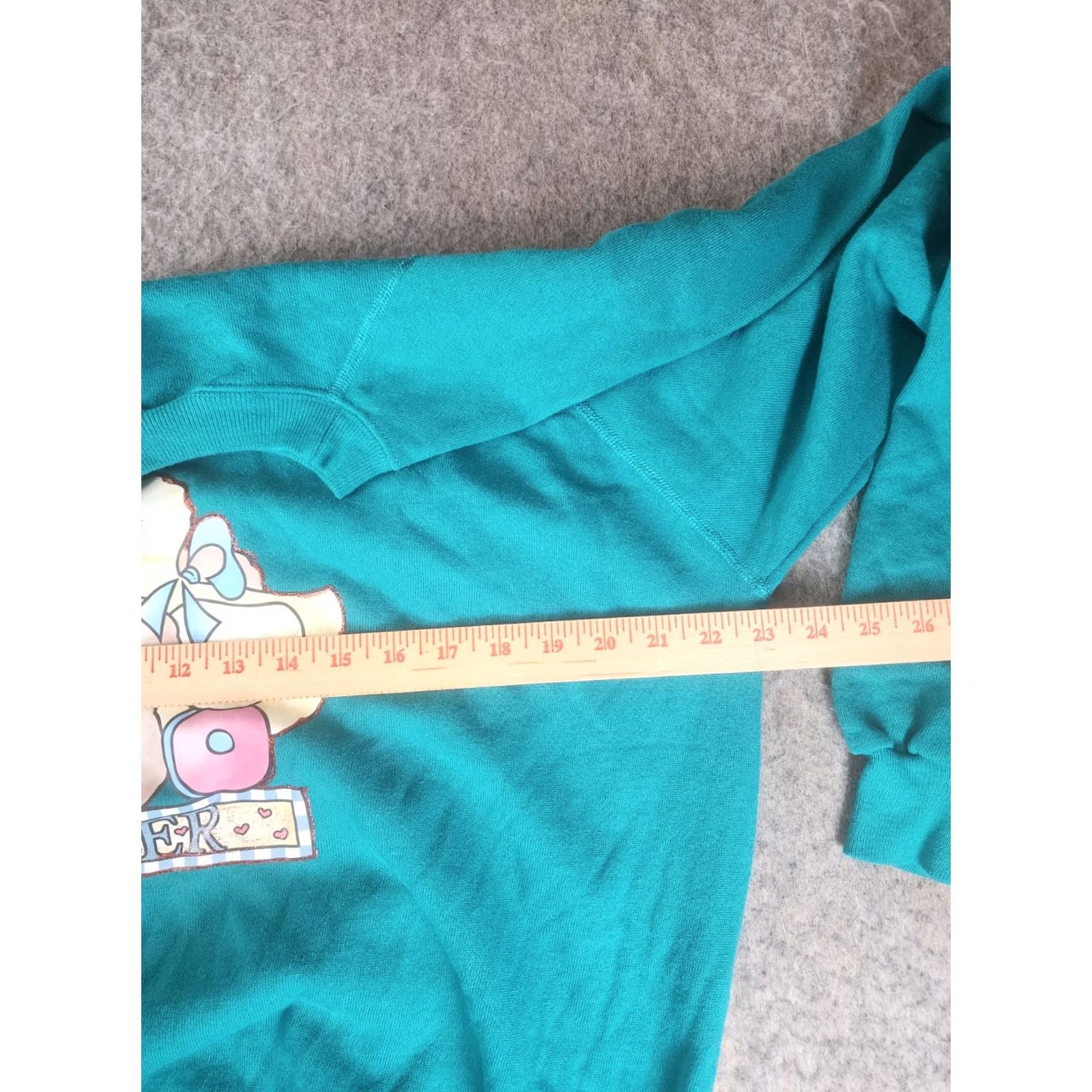 Hanes VINTAGE Hanes USA Sweatshirt Turquoise XL Men Crew Neck Long Sleeve Pullover Very Soft Friends Are Forever Size US XL / EU 56 / 4 - 5 Thumbnail