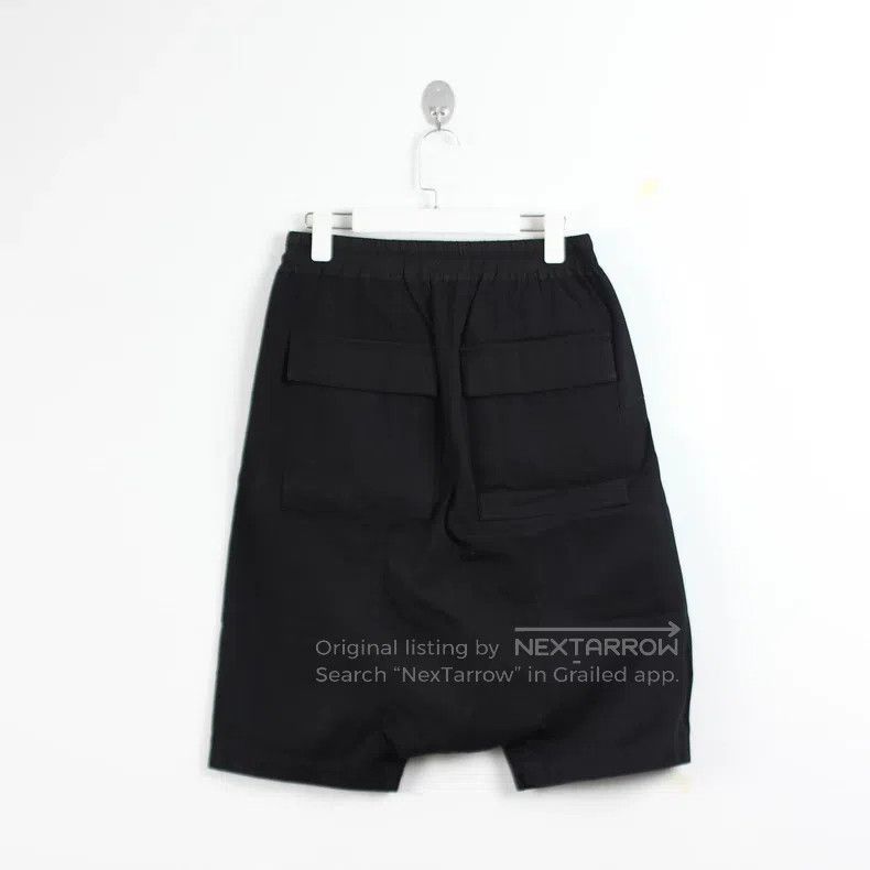 Rick Owens Rick Owens Mainline black embroidered black crease crotch Size US 36 / EU 52 - 3 Thumbnail