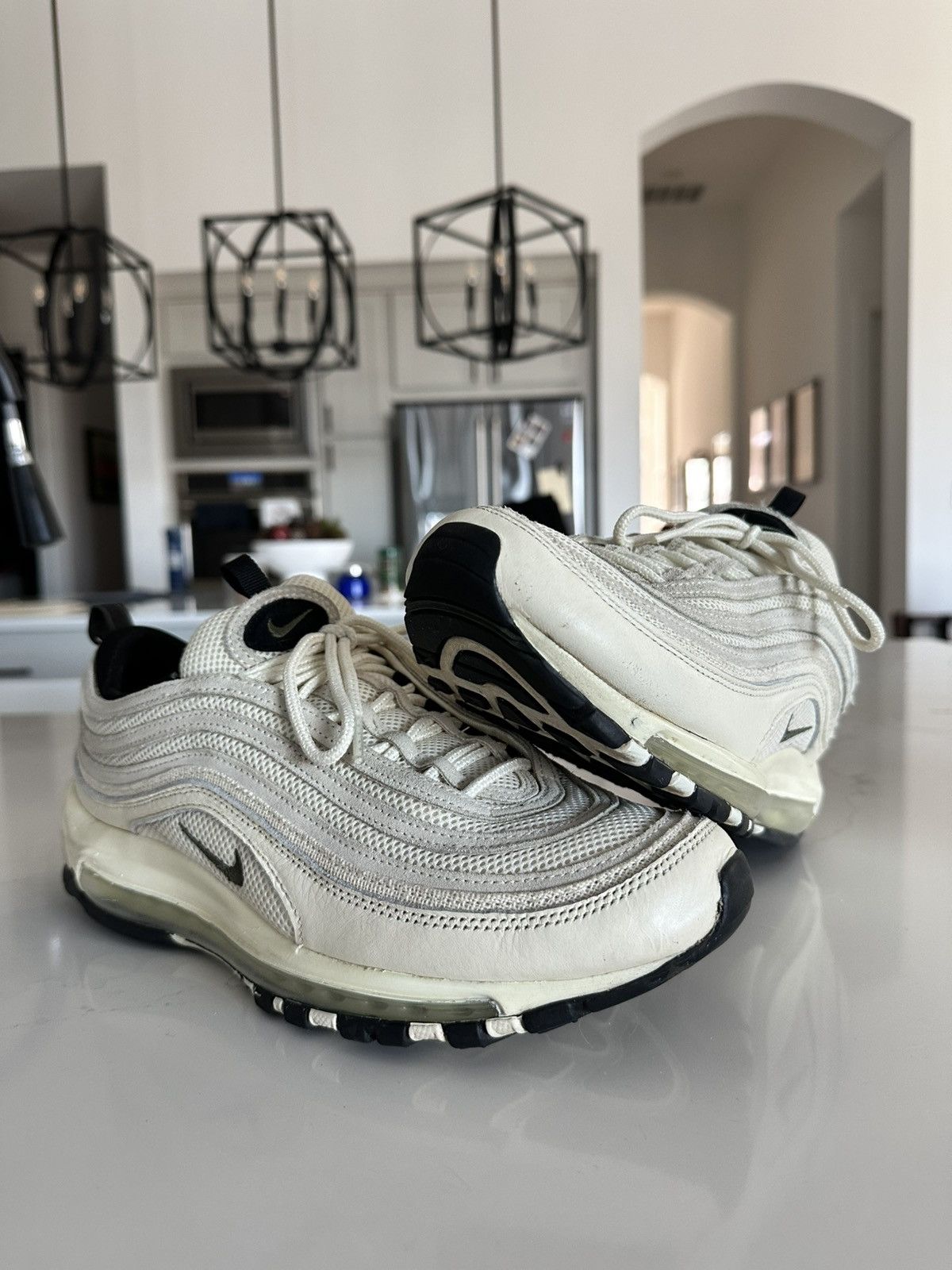 Nike Nike Air Max 97 Coconut Milk Black (Size 9.5) Size US 9.5 / EU 42-43 - 5 Thumbnail