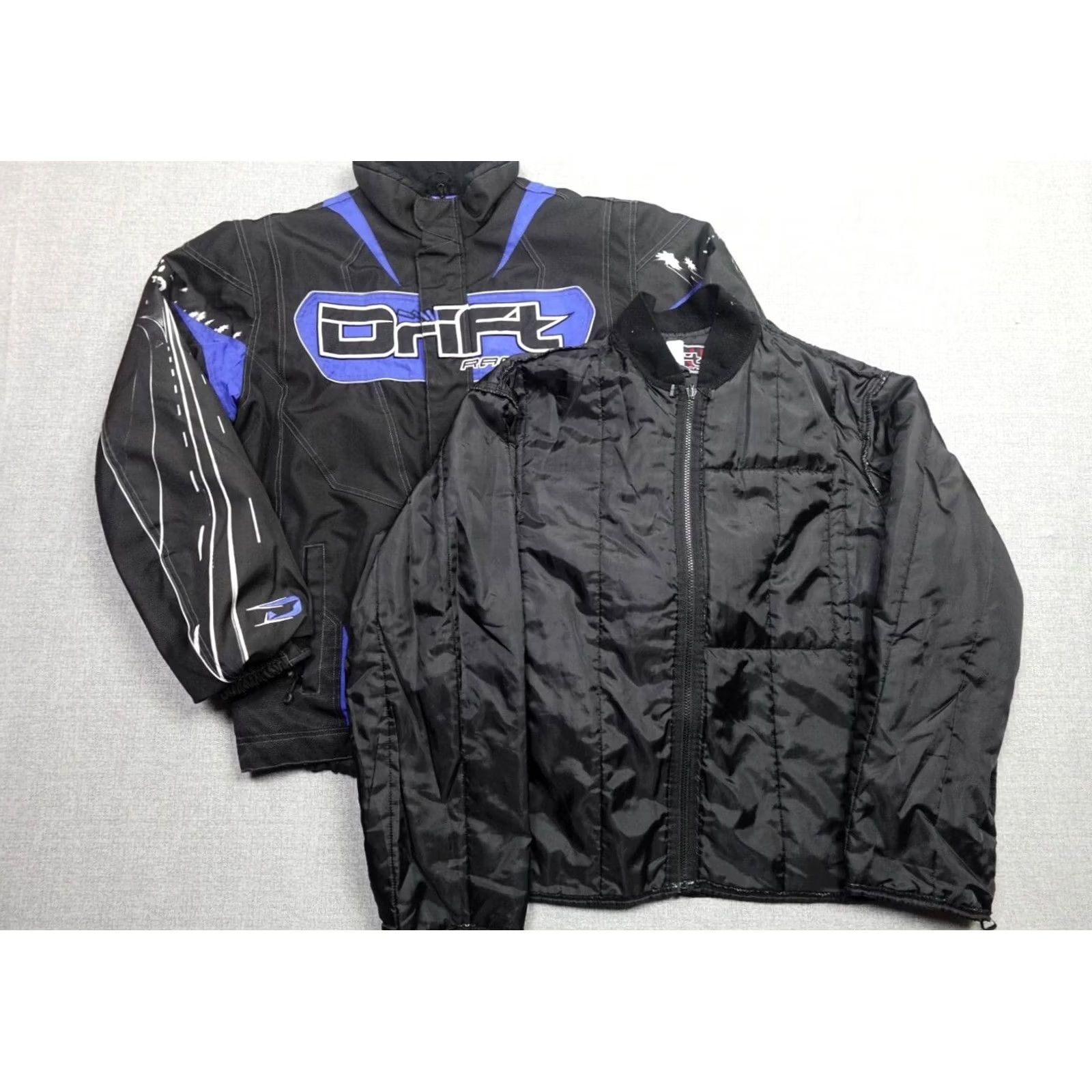 Vintage Drift Jacket 3-in-1 Outdoor Mens Large Black Winter Heavyweight Insulated Casual Coat Size US L / EU 52-54 / 3 - 2 Thumbnail