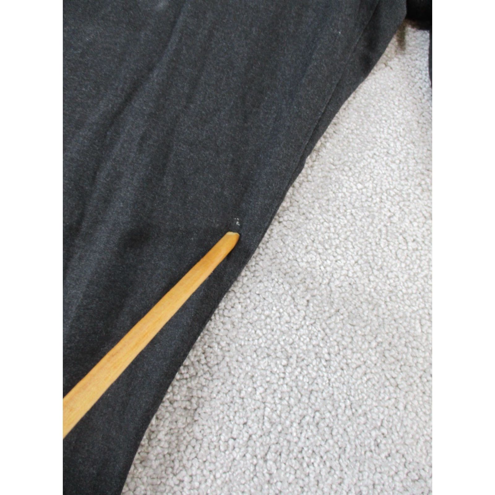 Zara Zara Pants Mens 34 Gray Taper Leg 29" Dress Pants Preppy Regular Knit Flat Front Zip 29" Inseam Mens Pants Gray, 34, Tapered Leg Size US 34 / EU 50 - 3 Thumbnail