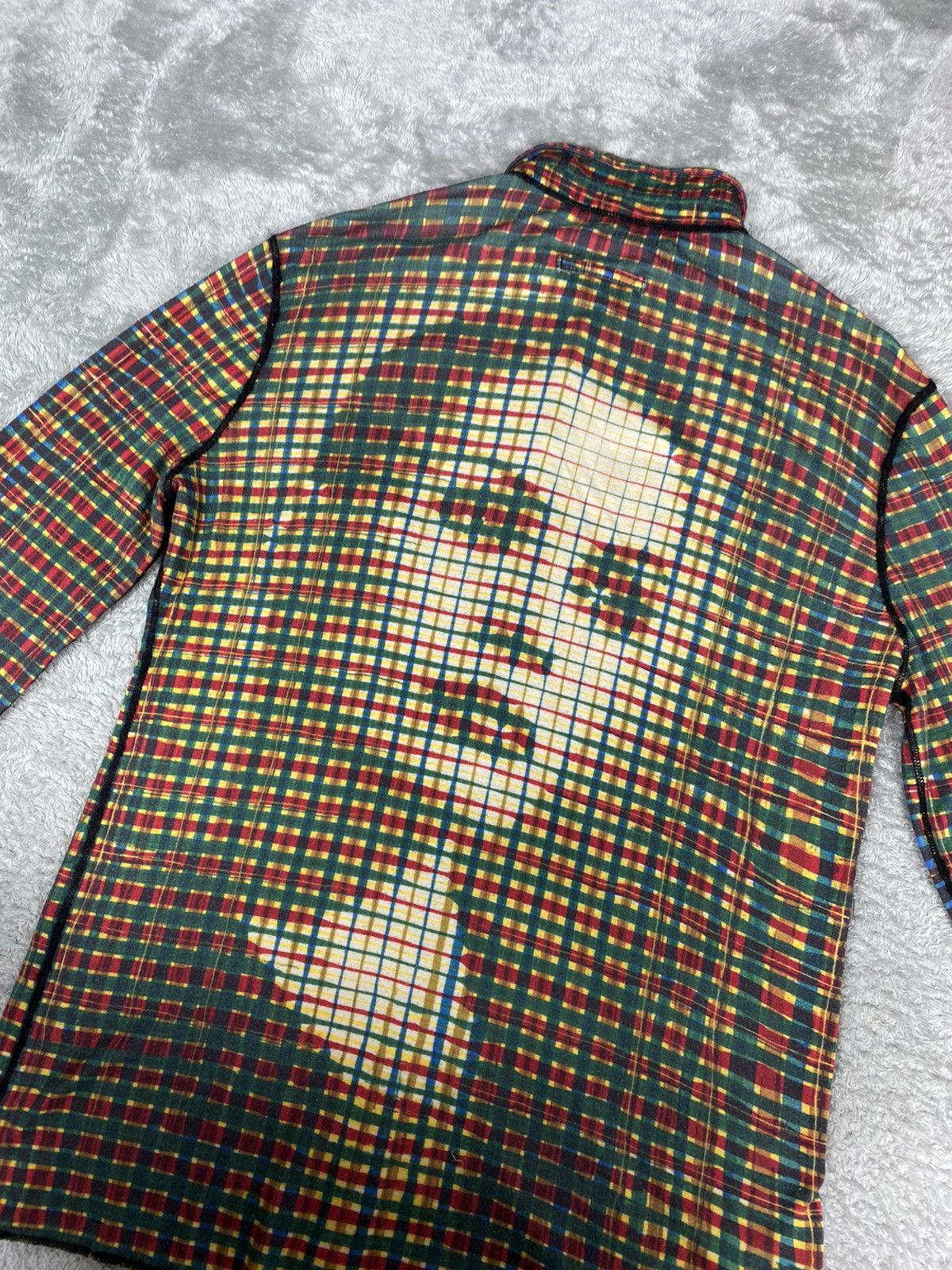 Jean Paul Gaultier Jean Paul Gaultier Homme Face Checked Mesh Plaids Size US S / EU 44-46 / 1 - 16 Thumbnail