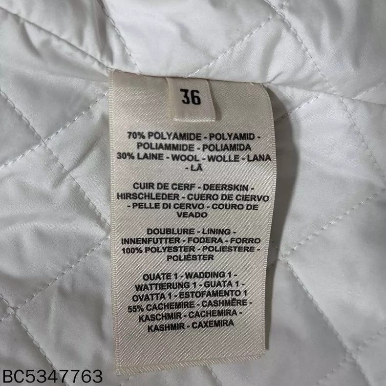 Hermes Beige Leather Autumn Winter Coat-2506 Size XS / US 0-2 / IT 36-38 - 4 Thumbnail