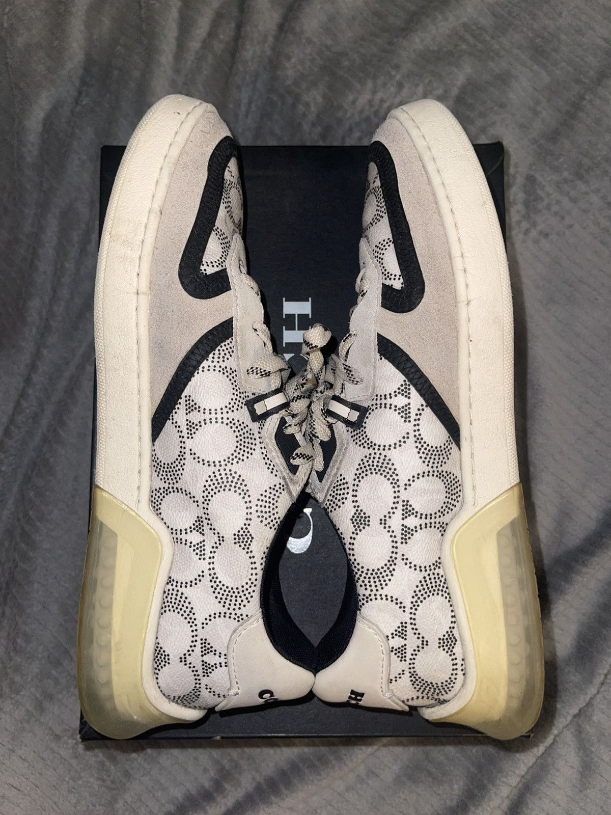 Coach Coach Sneakers Grey/Black 11.5 Size US 11.5 / EU 44-45 - 11 Thumbnail