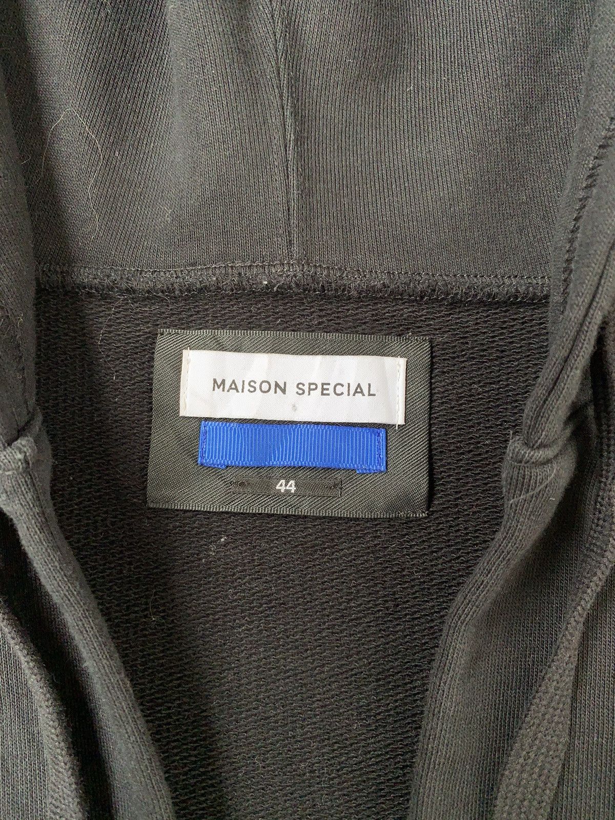 Japanese Brand Maison Special Oversized Deep V Slit Hoodie Size US XL / EU 56 / 4 - 4 Thumbnail