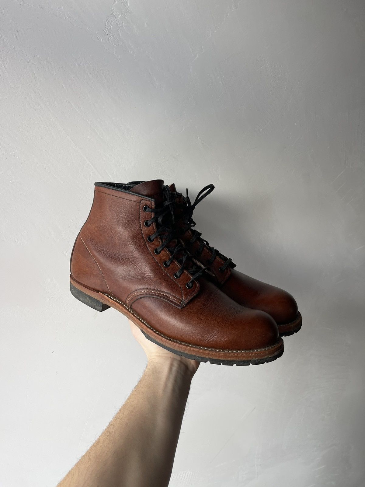Red Wing Red Wing 9014 Beckman Ankle Work Boots Mens Steel Toe shoes Size US 10 / EU 43 - 3 Thumbnail