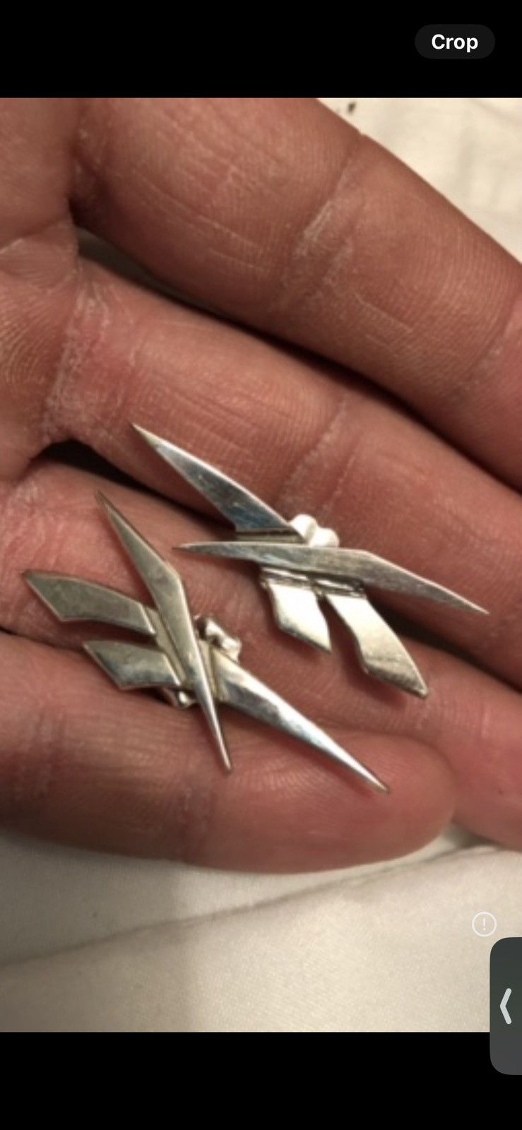 Reebok Reebok sterling silver custom made earrings rare 1 of 1 Size ONE SIZE - 2 Thumbnail