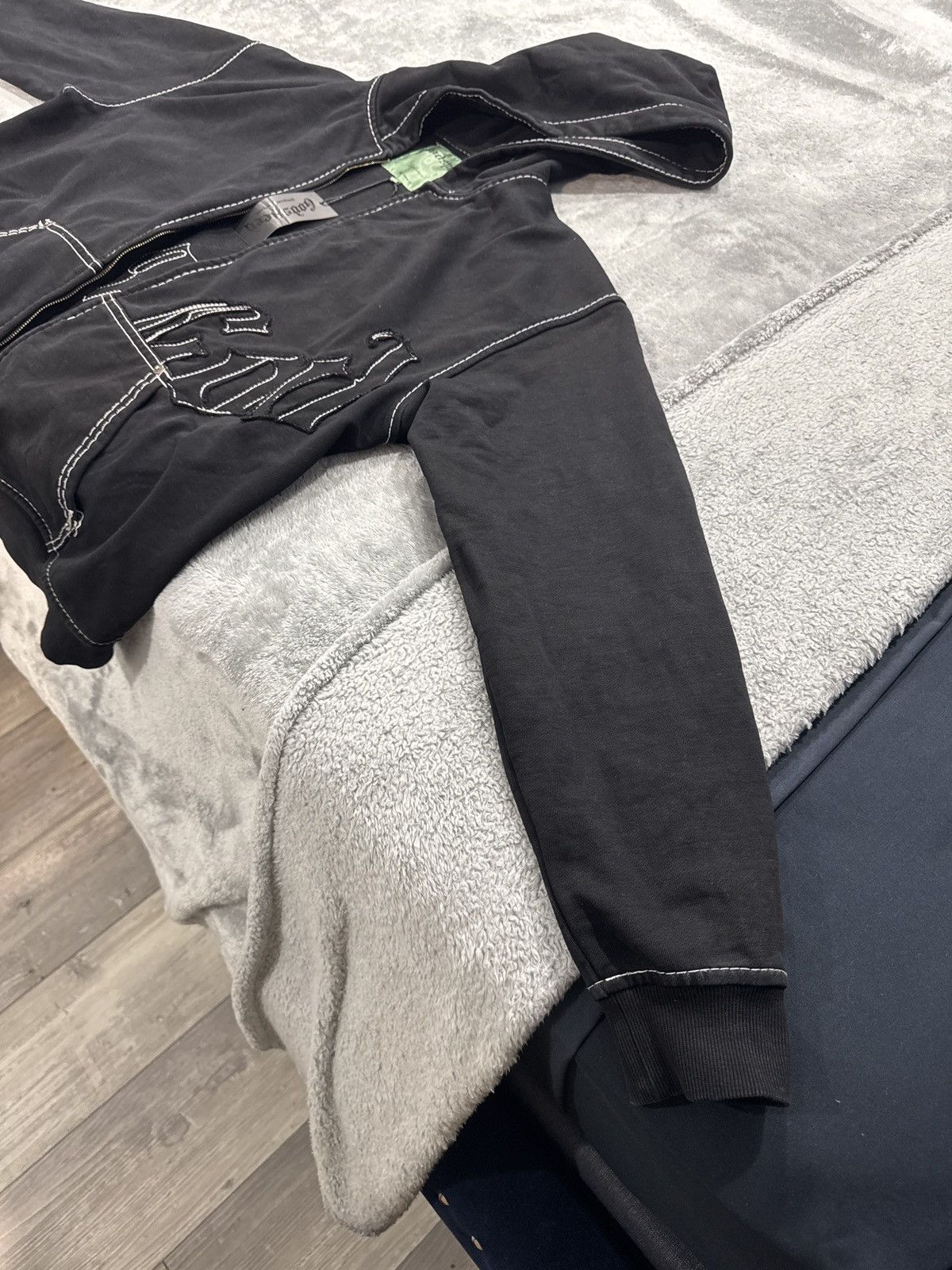 Godspeed Godspeed Full Stitch Logo Zip Up Hoodie SZ Large Size US L / EU 52-54 / 3 - 2 Thumbnail