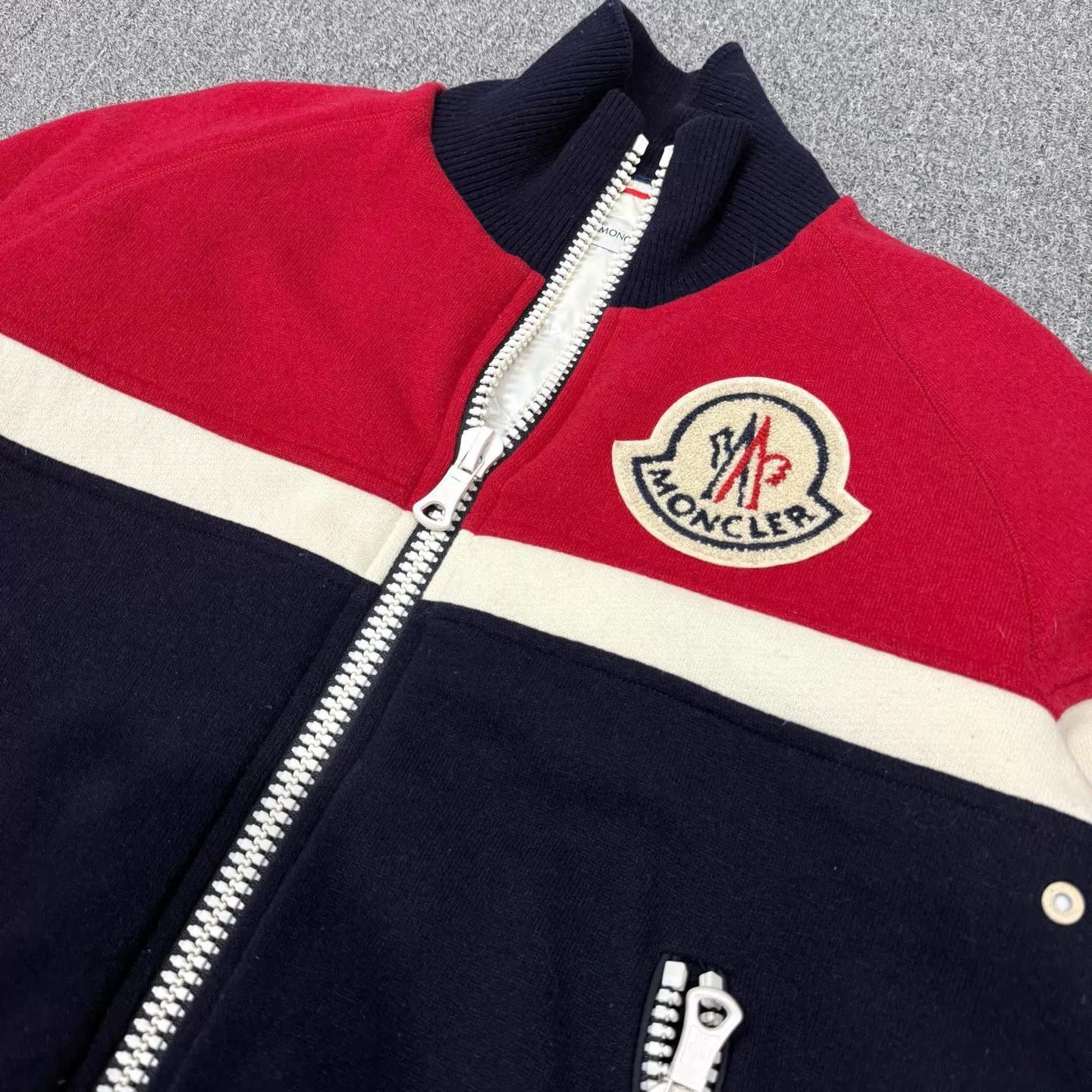 Moncler Moncler logo panelled zip puffer jacket L 99 new Size US L / EU 52-54 / 3 - 3 Thumbnail