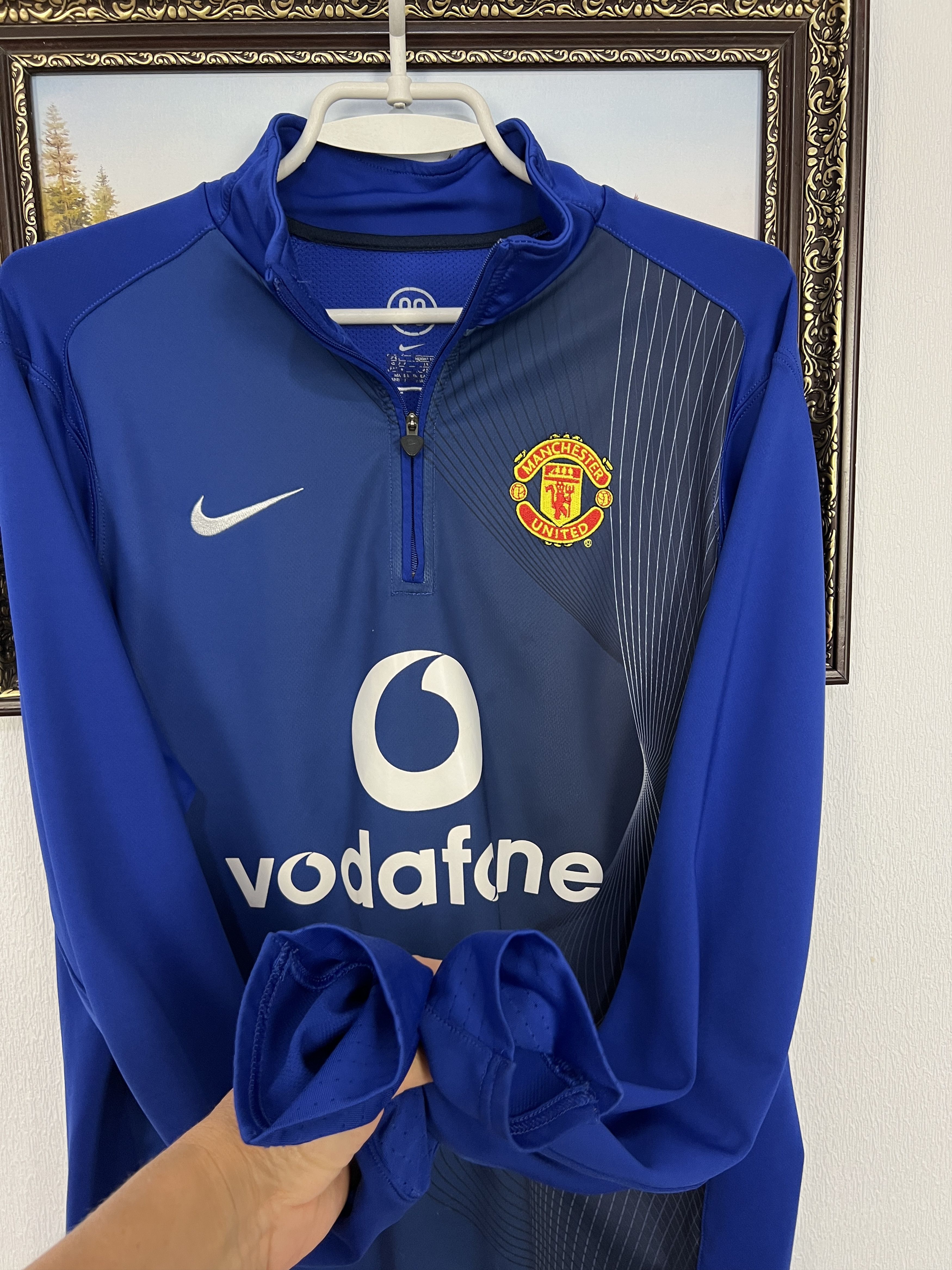 Vintage Nike Manchester United Football Train Sweatshirt