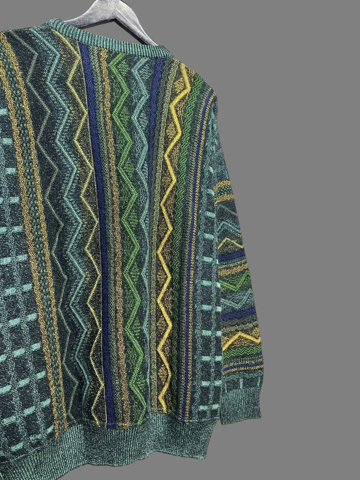 Carlo Colucci Vintage Multicolour Carlo Colucci Knit Sweater Coogi Canada Size US L / EU 52-54 / 3 - 12 Thumbnail