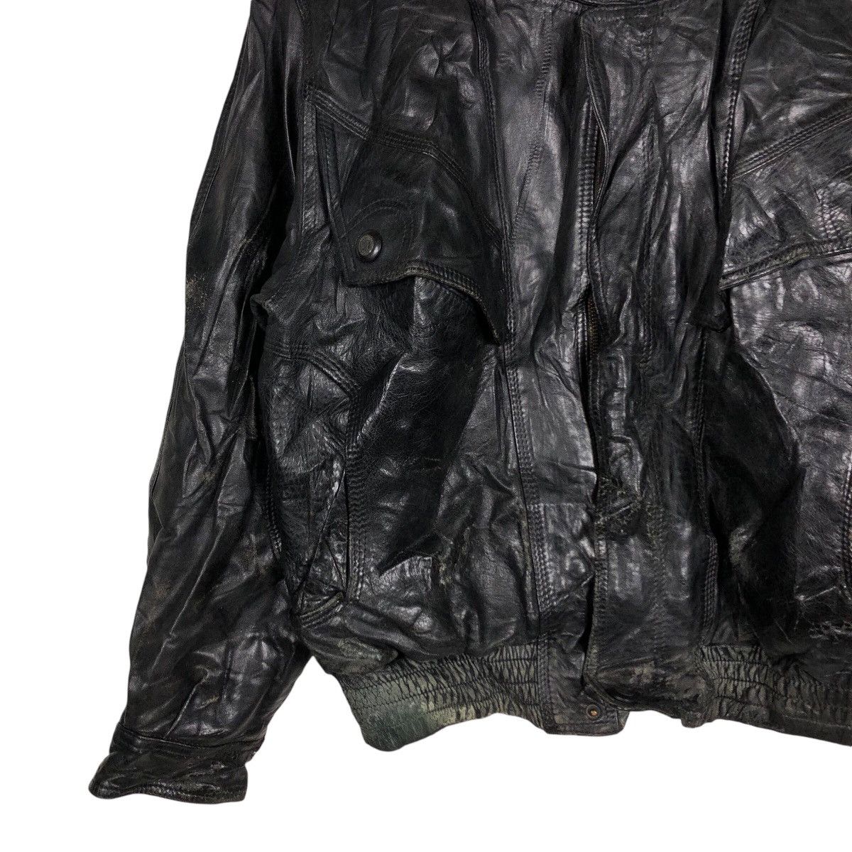Japanese Brand Vintage Biker Leather Jacket Davin Skin Deep 14th Addiction Size US M / EU 48-50 / 2 - 5 Thumbnail