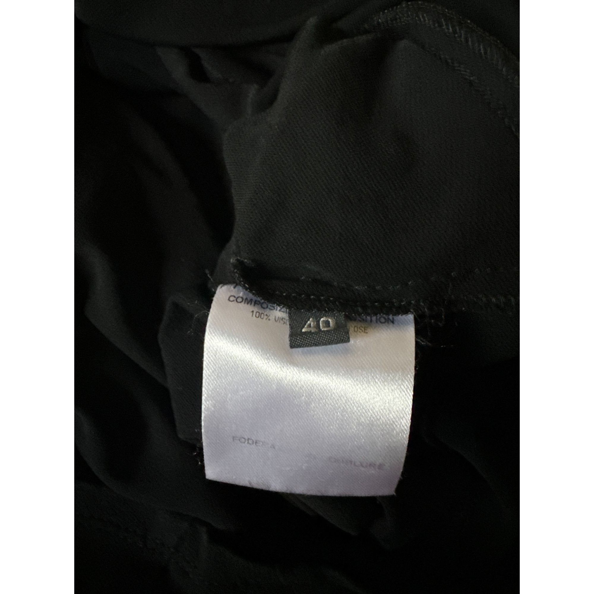 Alexander McQueen Black Viscose Top Size S / US 4 / IT 40 - 7 Thumbnail