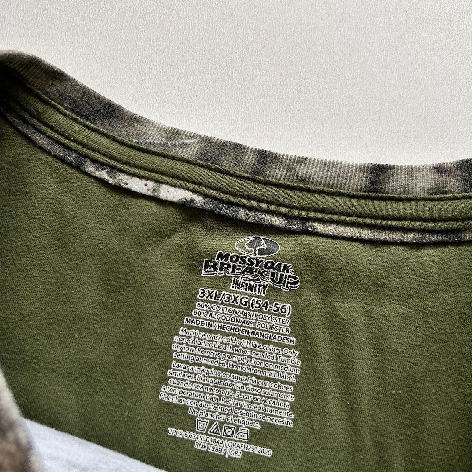 Mossy Oaks Vintage Mossy Oak Pocket T Shirt 3XL Real Tree Camouflage Size US XXL / EU 58 / 5 - 5 Thumbnail