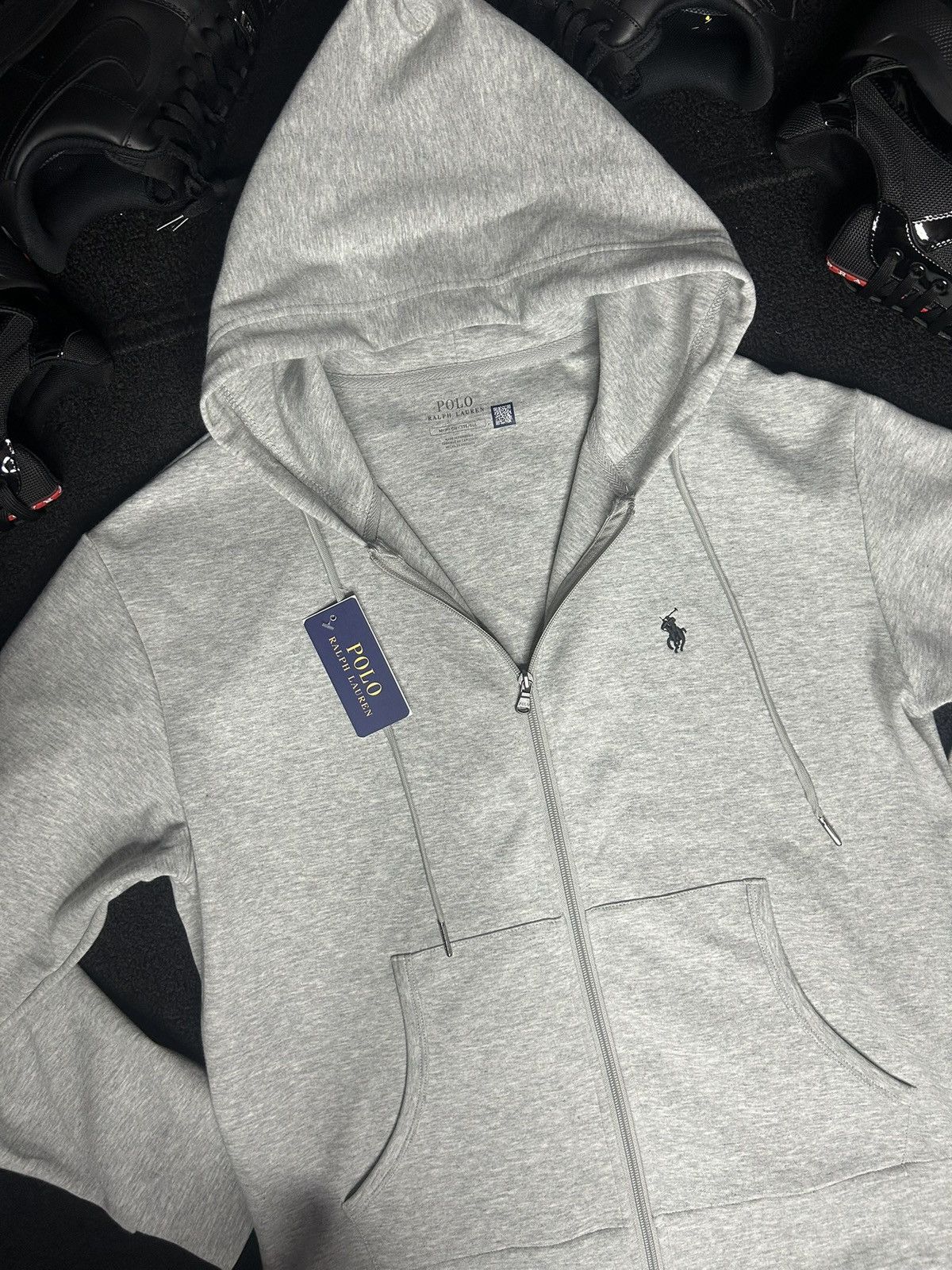 Polo Ralph Lauren Polo Ralph Lauren Men's Double-Knit Full-Zip Hoodie Size US M / EU 48-50 / 2 - 2 Thumbnail