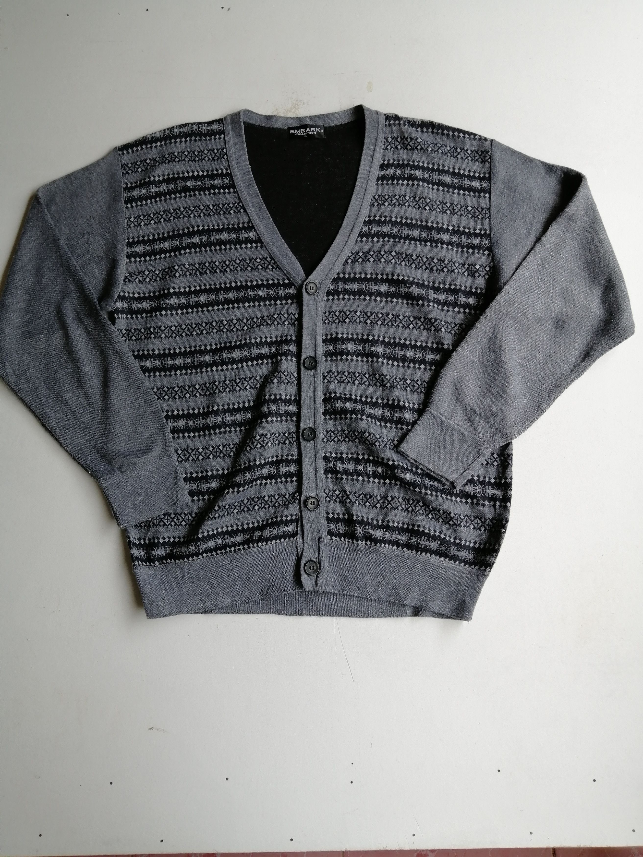 Designer × Japanese Brand Vintage Embork Collection Cardigan Size US L / EU 52-54 / 3 - 1 Thumbnail
