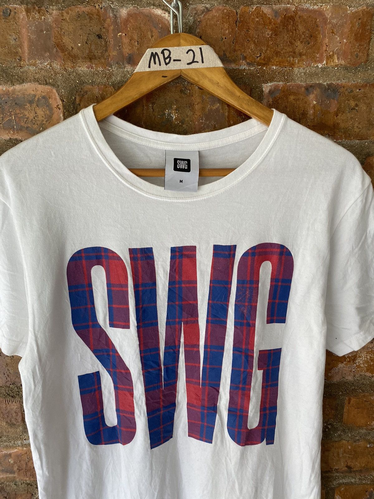 Swagger 🔥Vintage Swagger Check SWG tee Size US M / EU 48-50 / 2 - 3 Thumbnail