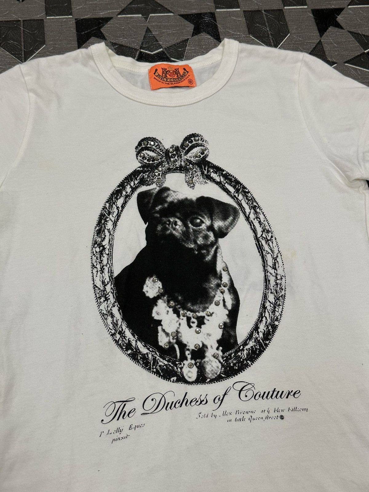 Juicy Couture Vtg Juicy Couture “The Duchess Of Couture” Tee Size S / US 4 / IT 40 - 3 Thumbnail
