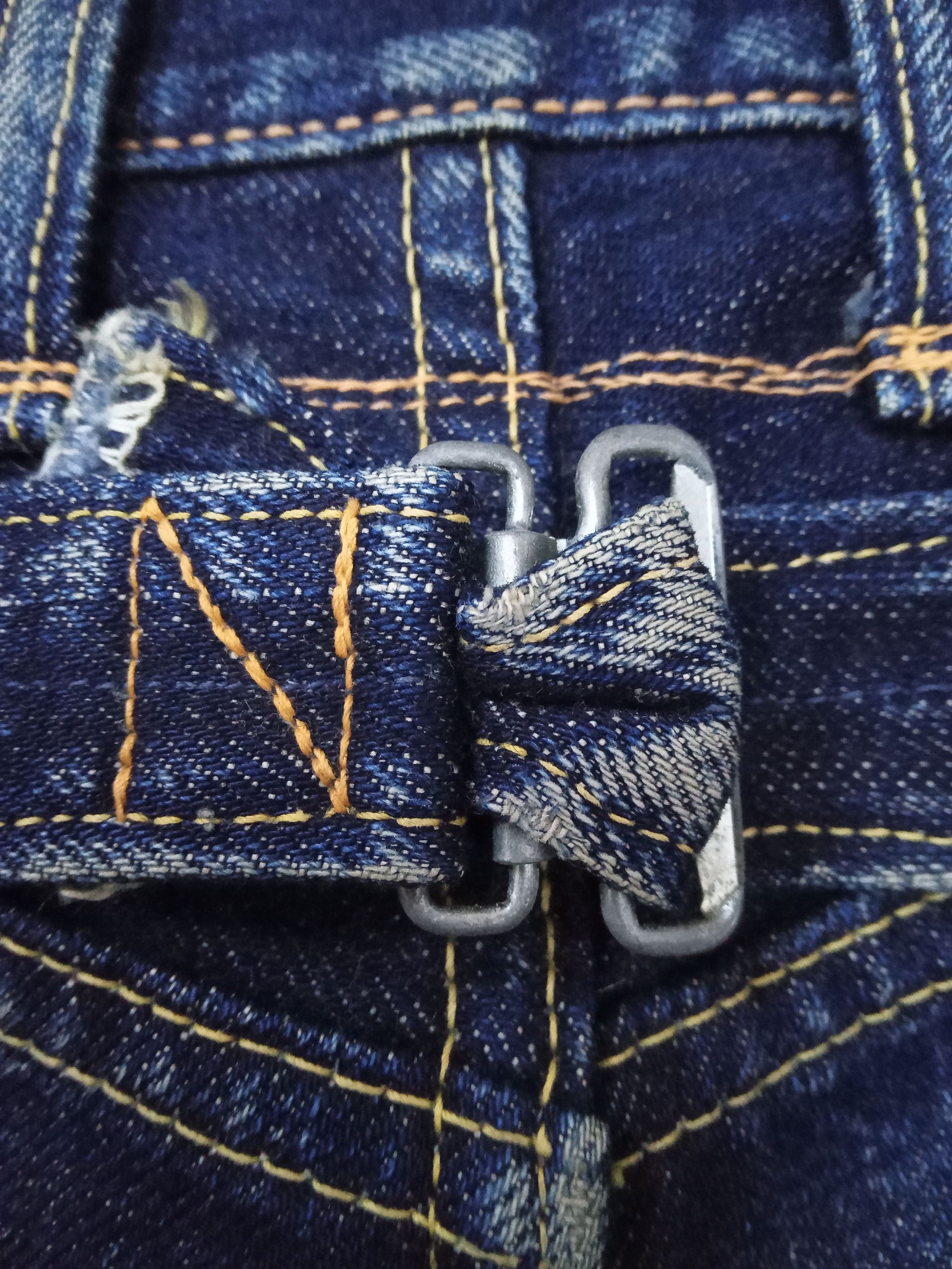 Kapital Kapital Redline Selvedge With Buckle Back Rare Jeans Size US 32 / EU 48 - 7 Thumbnail