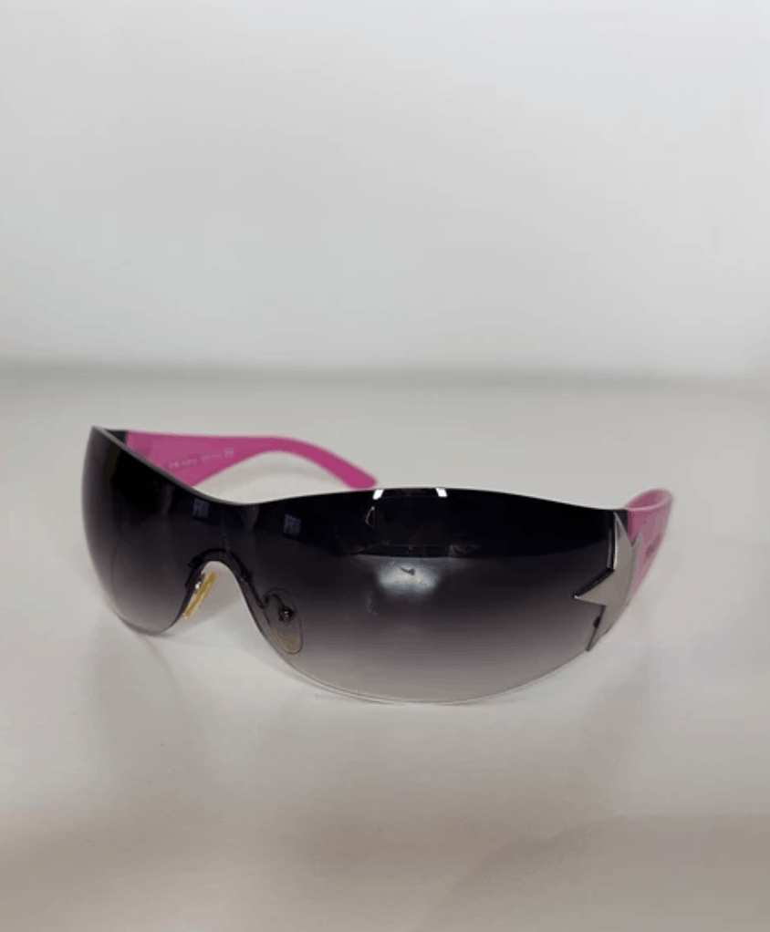 Prada PRADA Sunglasses SPR 58E Wrap Star Rimless Luna Rossa Size ONE SIZE - 8 Thumbnail