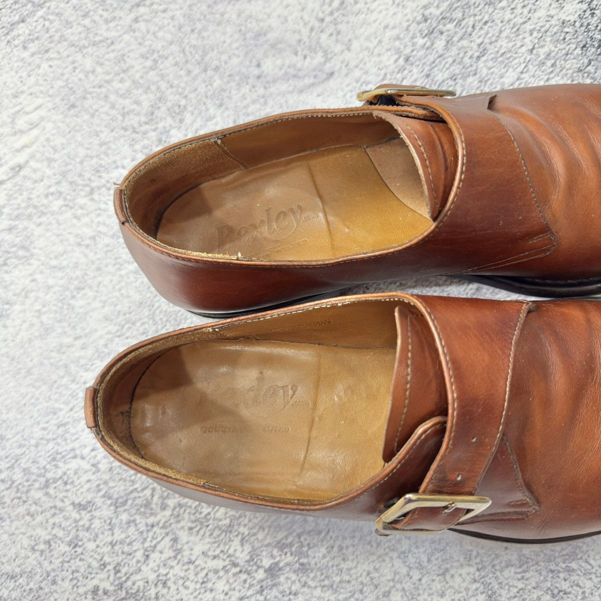 Bexley × Designer × Handmade Bexley Mens Buckle Shoes Monk Straps US9 UK8 Size US 9 / EU 42 - 13 Thumbnail