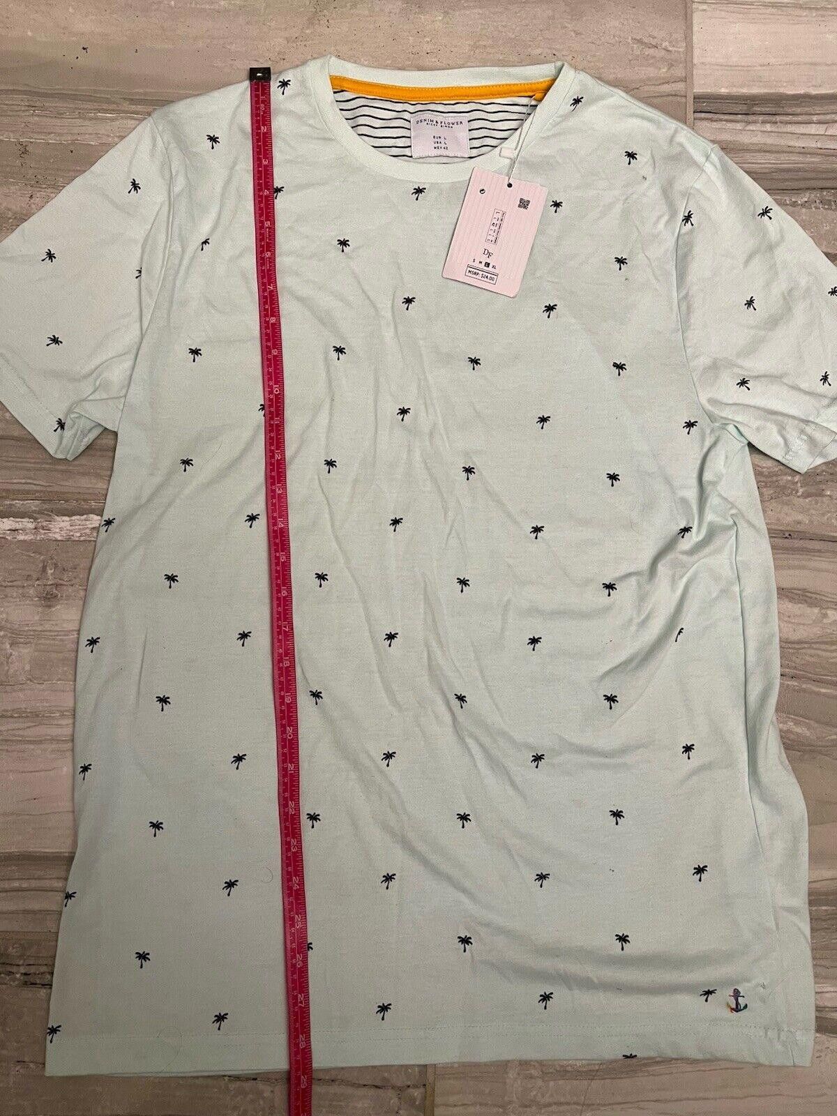 Designer Denim & Flower Men’s T-Shirt Size US L / EU 52-54 / 3 - 4 Thumbnail