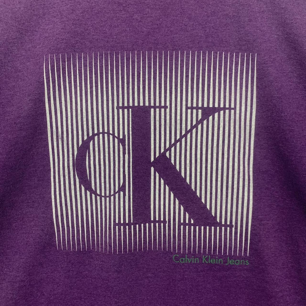 Vintage Vintage 90’ CALVIN KLEIN JEANS Collection CK Tee Size XL / US 12-14 / IT 48-50 - 7 Thumbnail