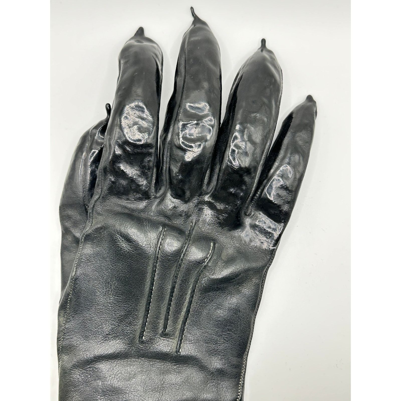 Carol Christian Poell Carol Christian Poell drip leather gloves Size ONE SIZE - 5 Thumbnail